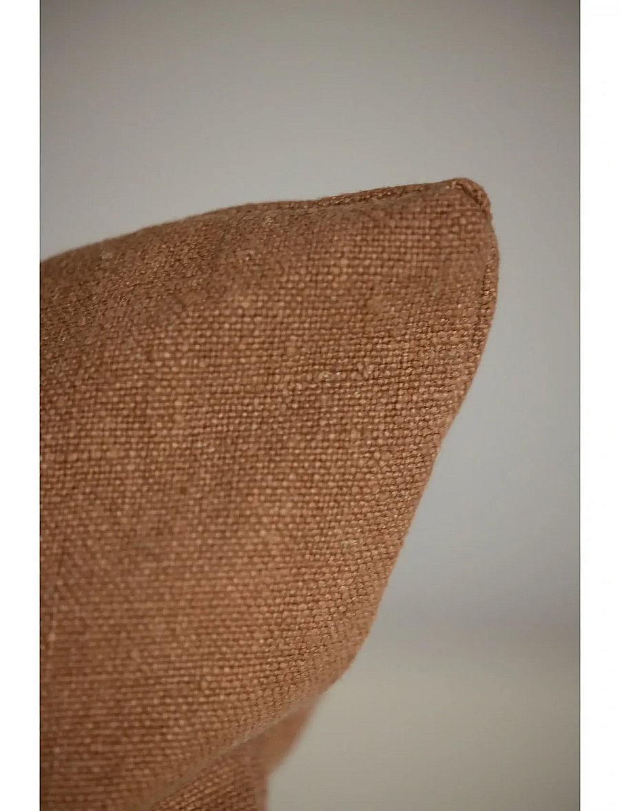 TAMEKO - Rue Linen Cushion - rust - 4