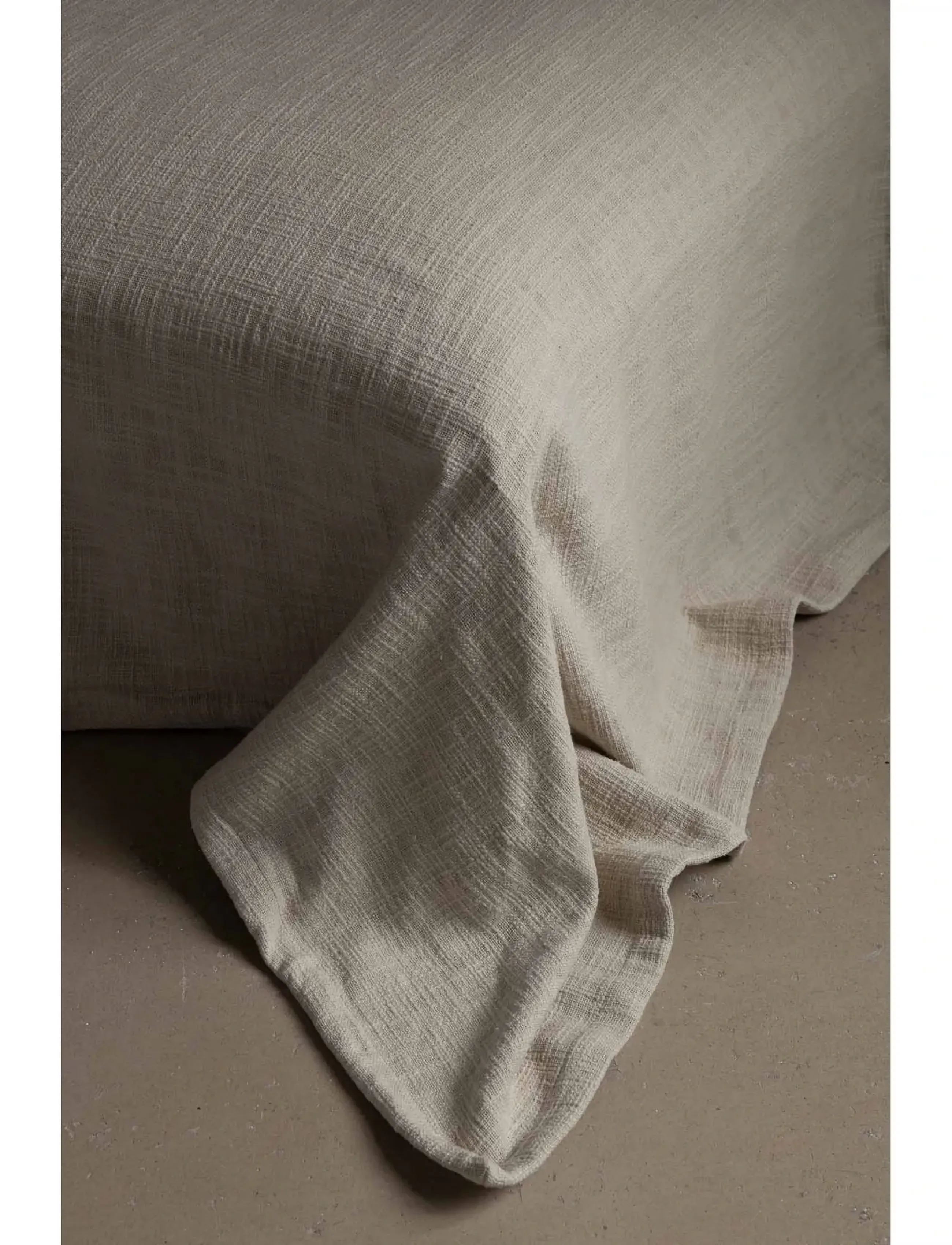 TAMEKO - Tate Cotton Bed Throw - natural - 0