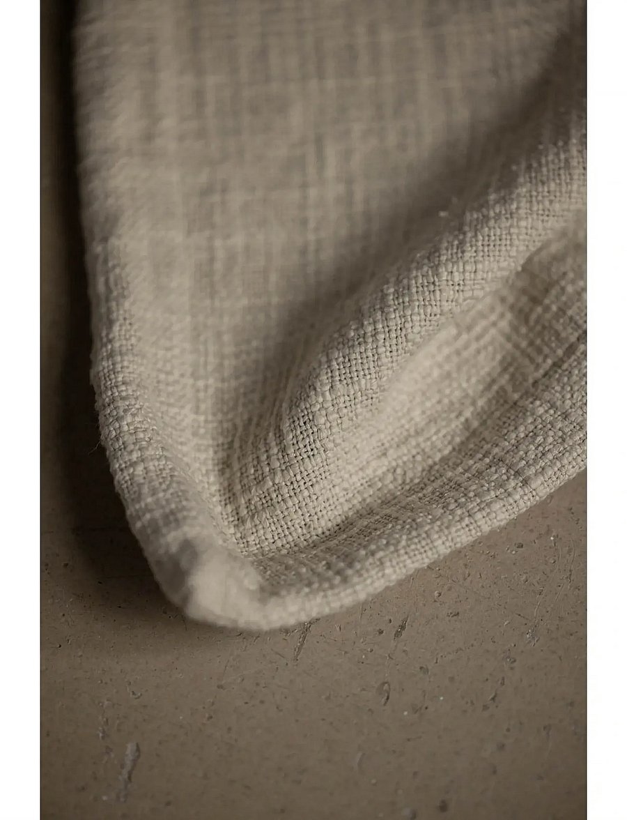 TAMEKO - Tate Cotton Bed Throw - natural - 2