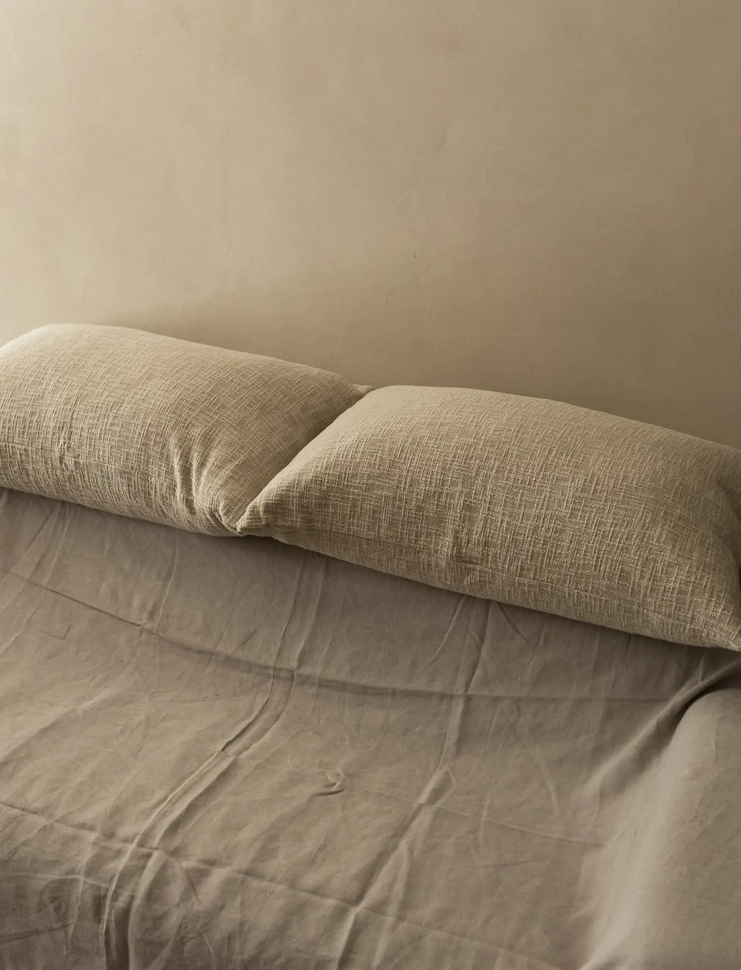 TAMEKO - Tate Cotton Cushion - natural - 0