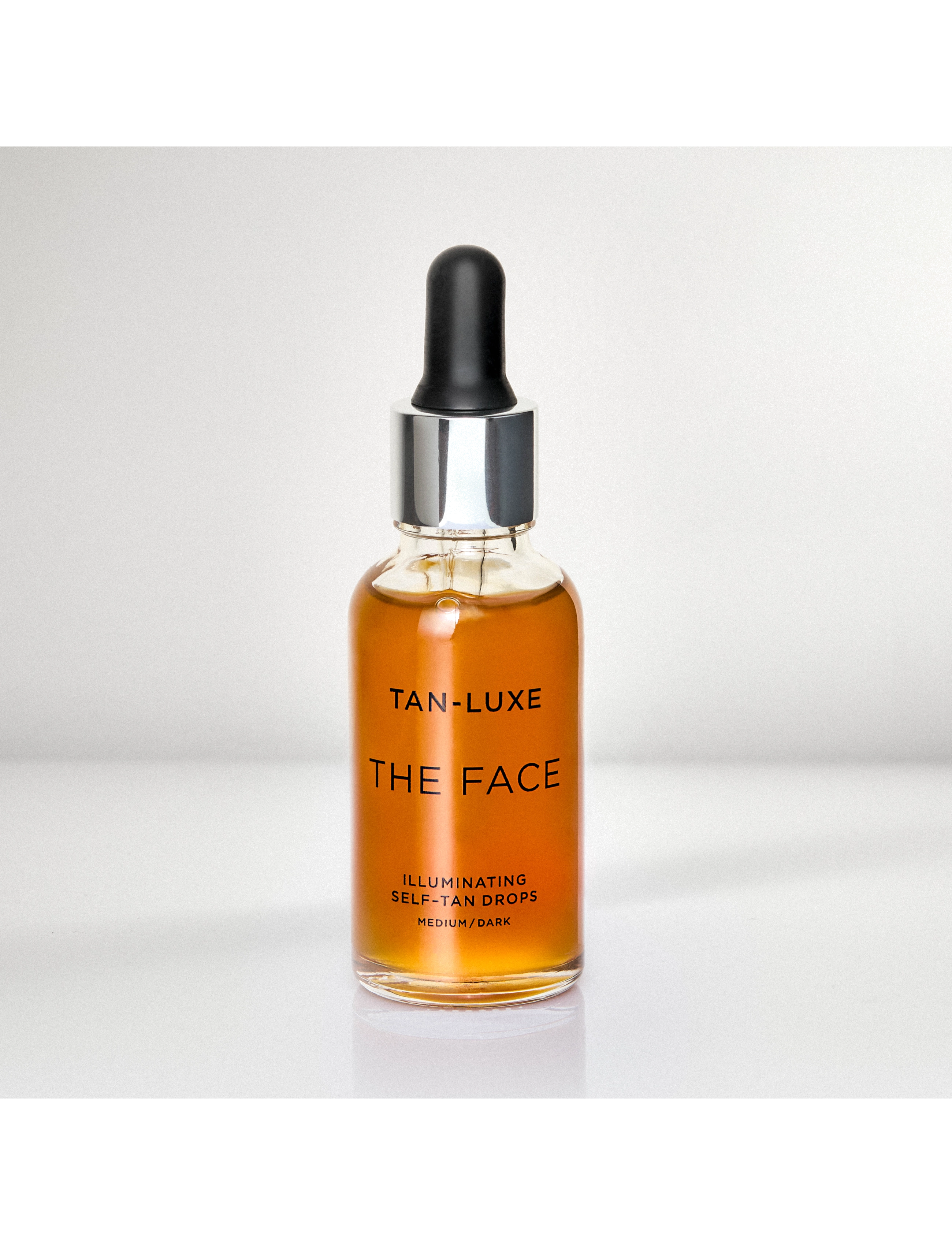 TAN-LUXE - Tan Luxe - The Face Medium/Dark Drops - dråber - clear - 2