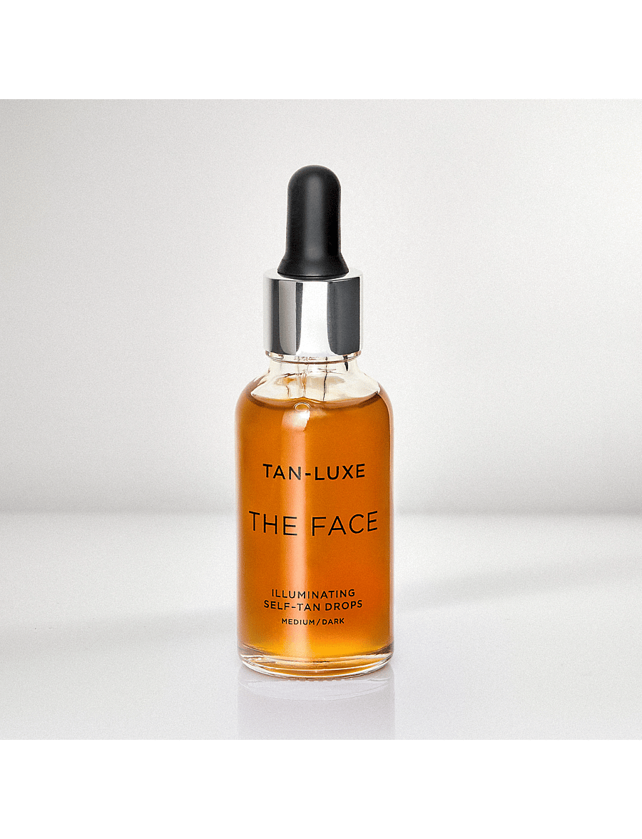 TAN-LUXE - Tan Luxe - The Face Medium/Dark Drops - dråber - clear - 2