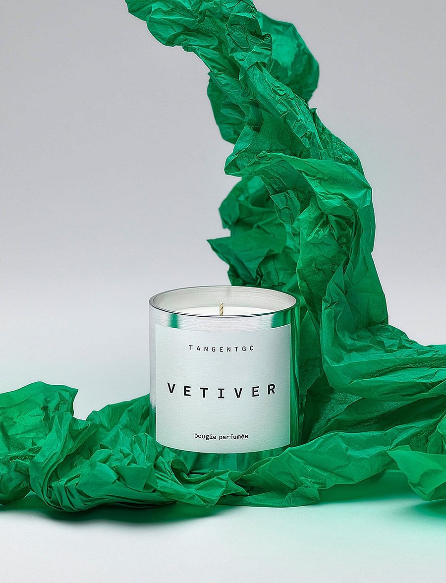 Tangent GC - TGC011 vetiver bougie parfumée - above 500kr - clear2 - 1