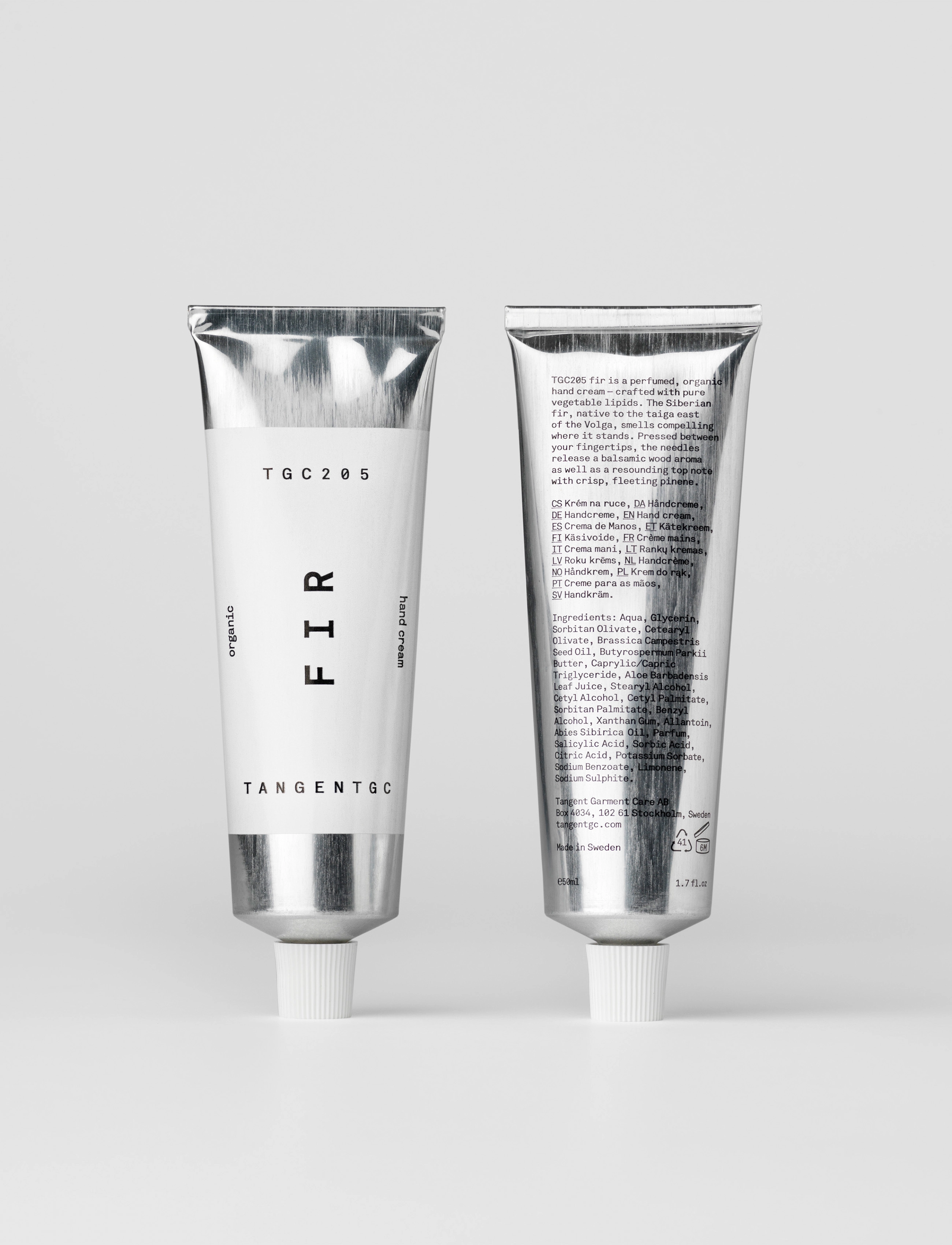 Tangent GC - fir hand cream - rankų kremai - no color - 2