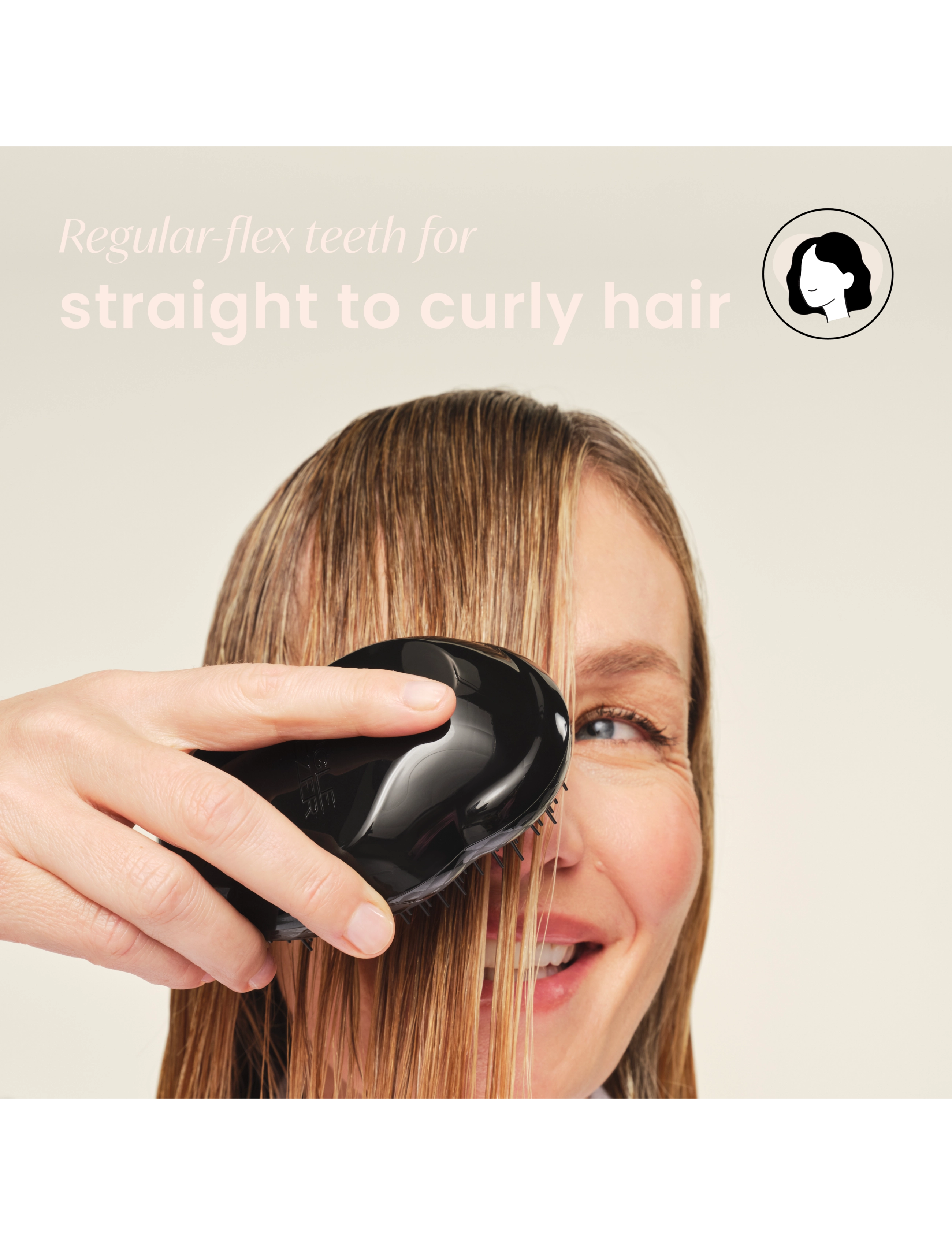 Tangle Teezer - Tangle Teezer Original Panther Black - hårbørster - panther black - 5