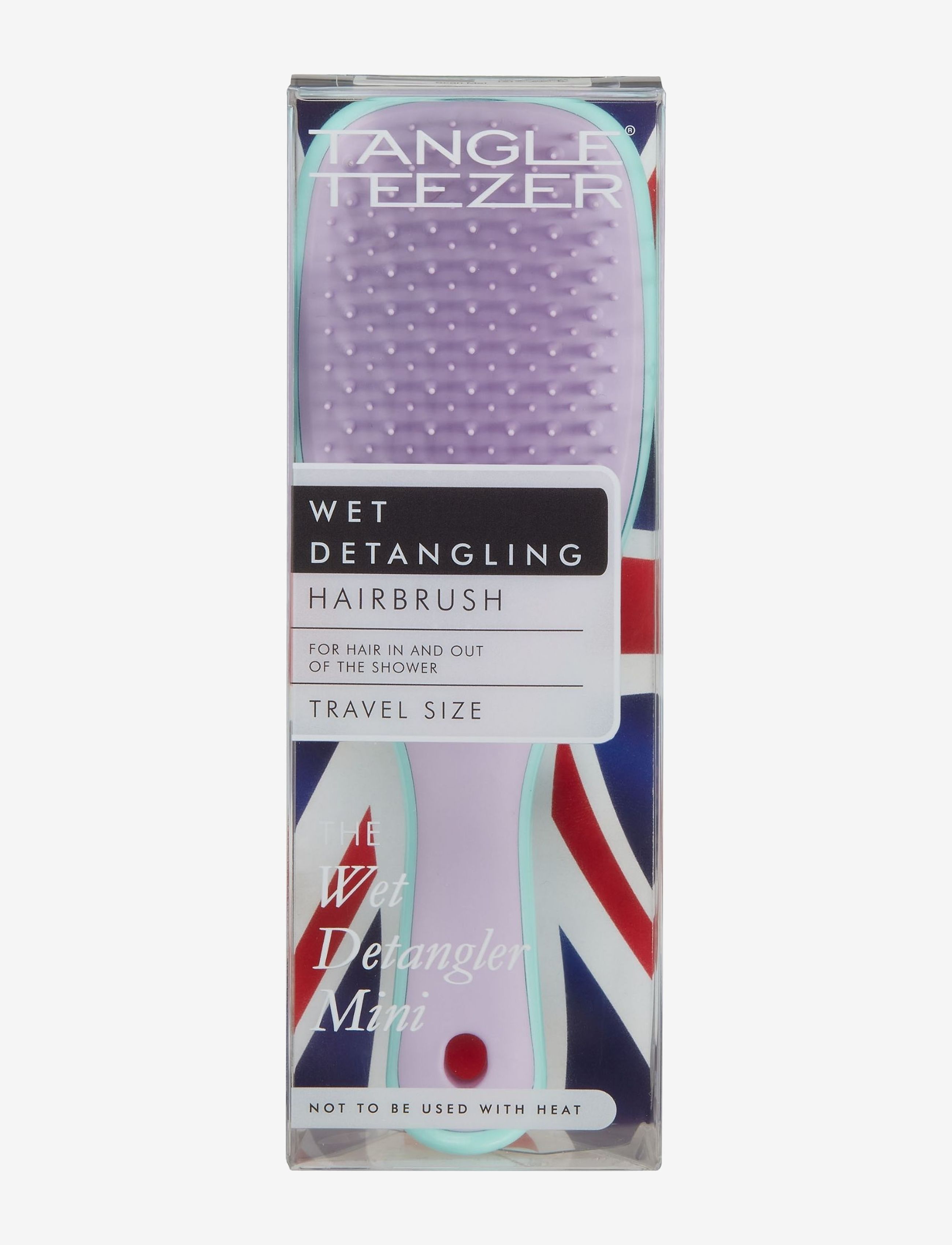 Tangle Teezer Mini Wet Detangler Wisteria Leaf, Hair Brushes & Kam, Lila, Str: 35 g