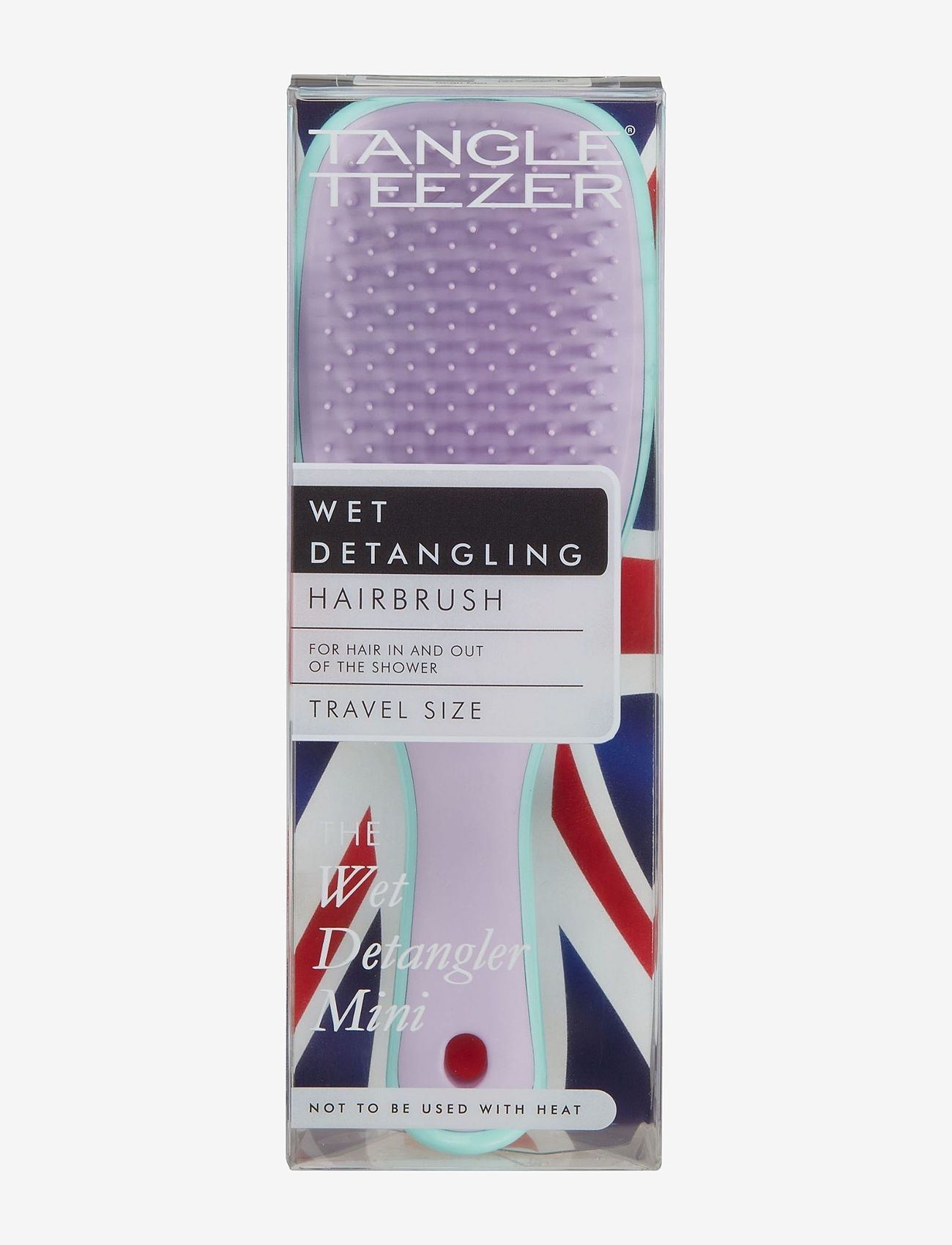 Tangle Teezer - Tangle Teezer Mini Wet Detangler Wisteria Leaf - hårbørster & kamme - wisteria leaf - 0