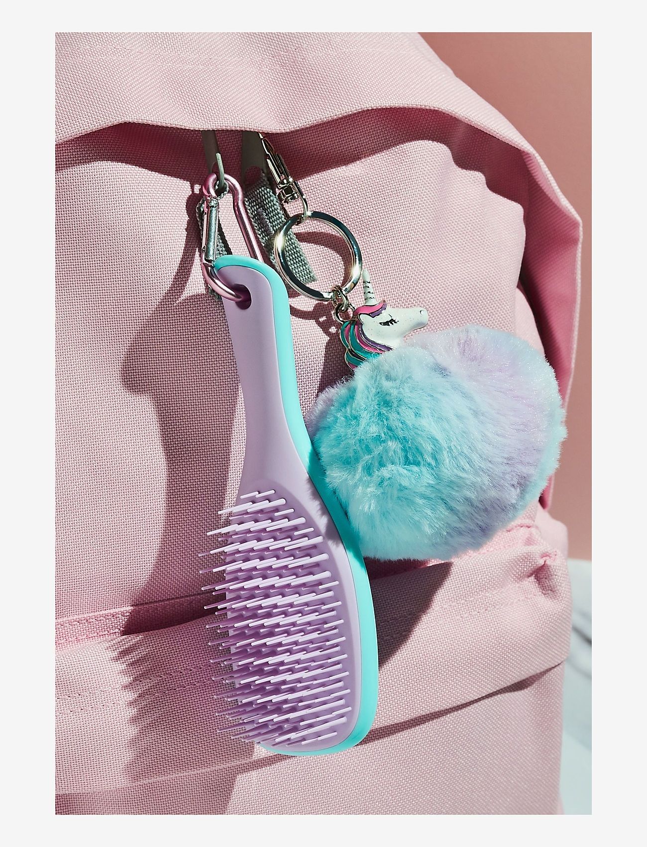 Tangle Teezer - Tangle Teezer Mini Wet Detangler Wisteria Leaf - hårbørster & kamme - wisteria leaf - 4