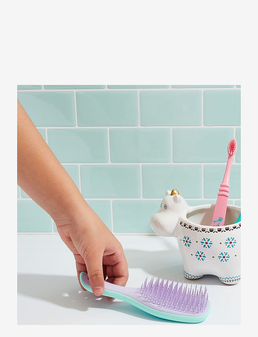 Tangle Teezer - Tangle Teezer Mini Wet Detangler Wisteria Leaf - detangling harjad - wisteria leaf - 5