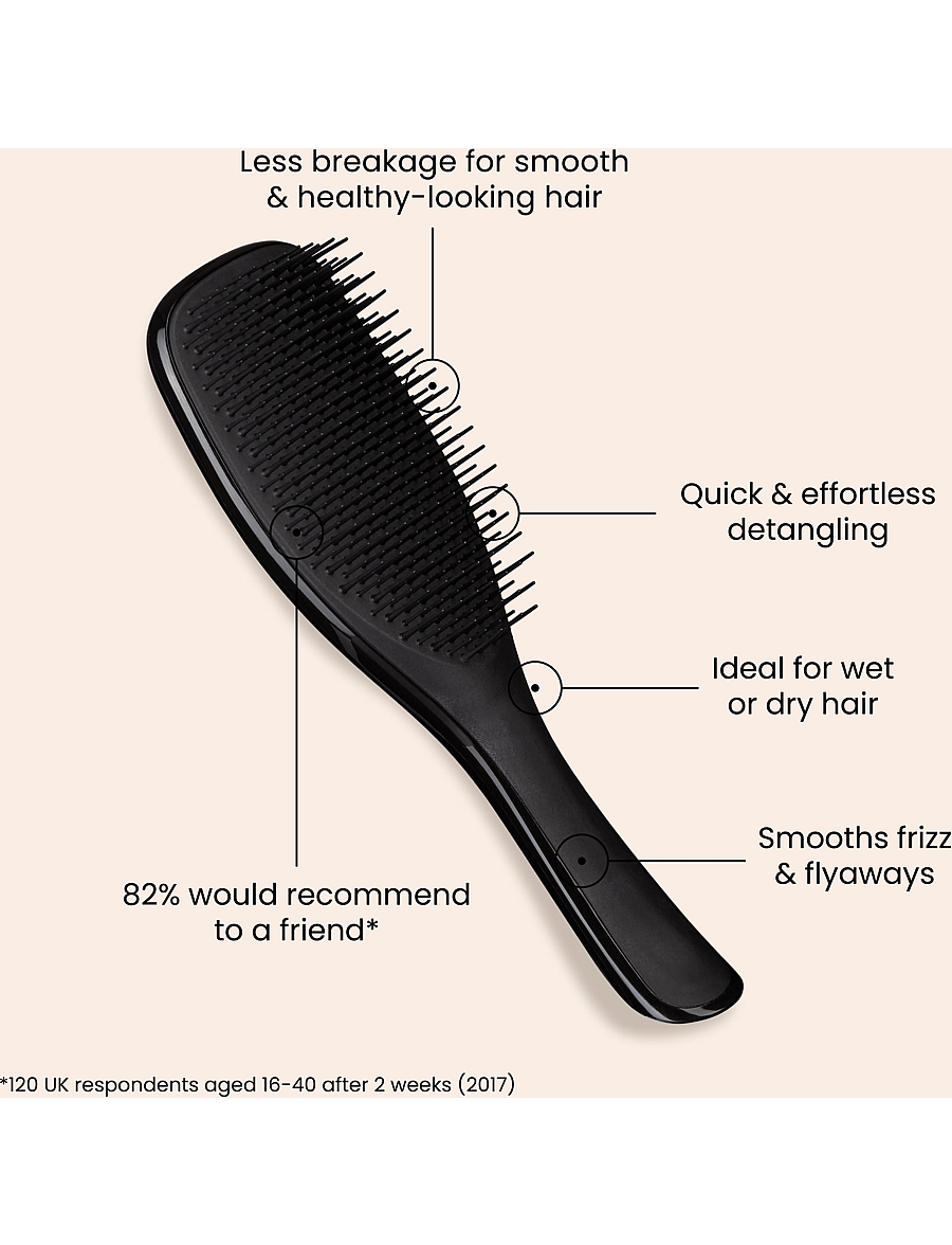 Tangle Teezer - Tangle Teezer Wet Liquorice Black - juukseharjad - midnight black - 4