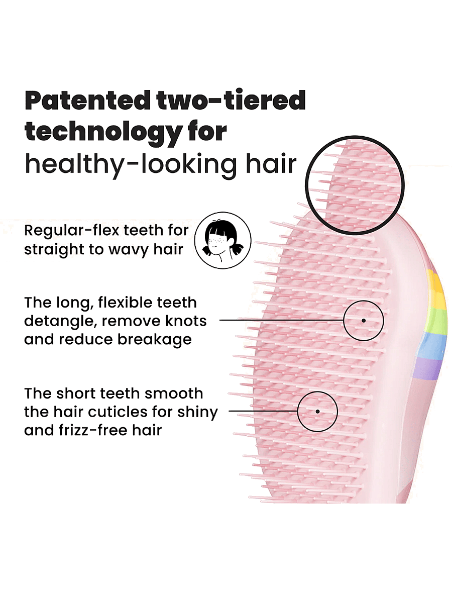 Tangle Teezer - Tangle Teezer The Original Rainbow Unicorn - juukseharjad - rainbow unicorn - 3
