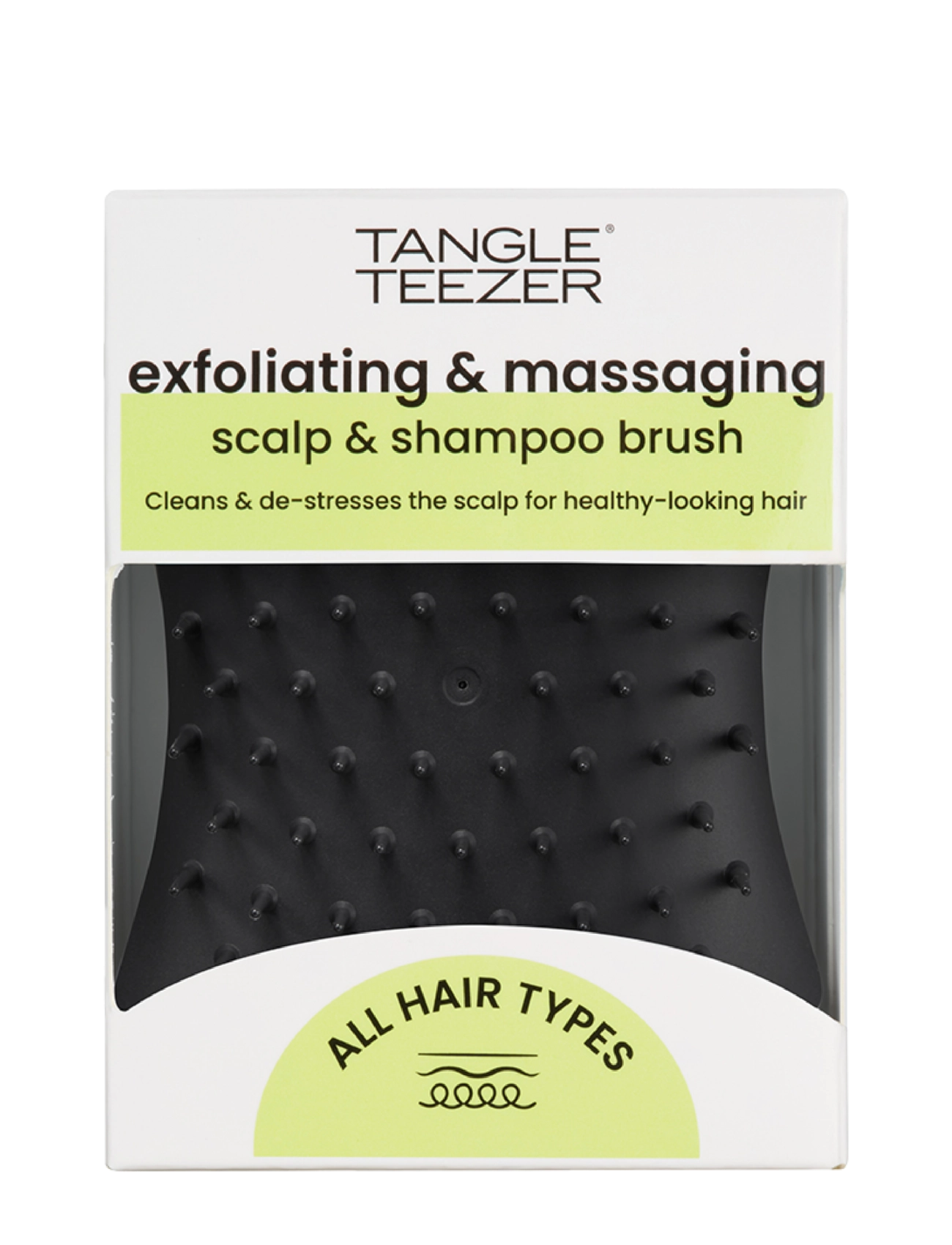 Tangle Teezer - Tangle Teezer Scalp Exfoliator & Massager Onyx Black - peanahahooldused - no colour - 1