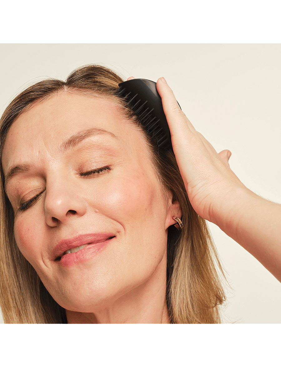Tangle Teezer - Tangle Teezer Scalp Exfoliator & Massager Onyx Black - peanahahooldused - no colour - 5