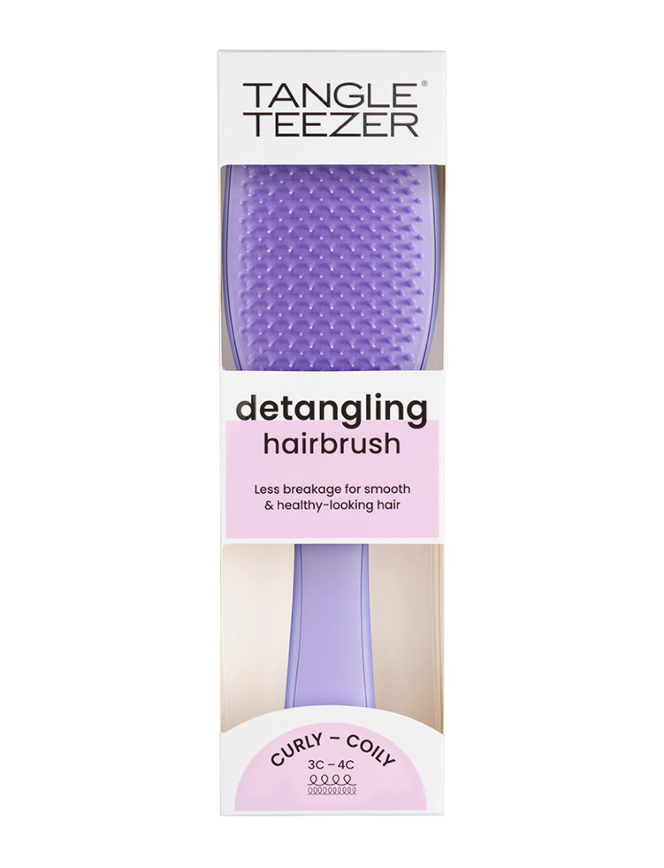 Tangle Teezer - Tangle Teezer The Ultimate Detangler Naturally Curly Purple Passion - udredningsbørster - purple passion - 1