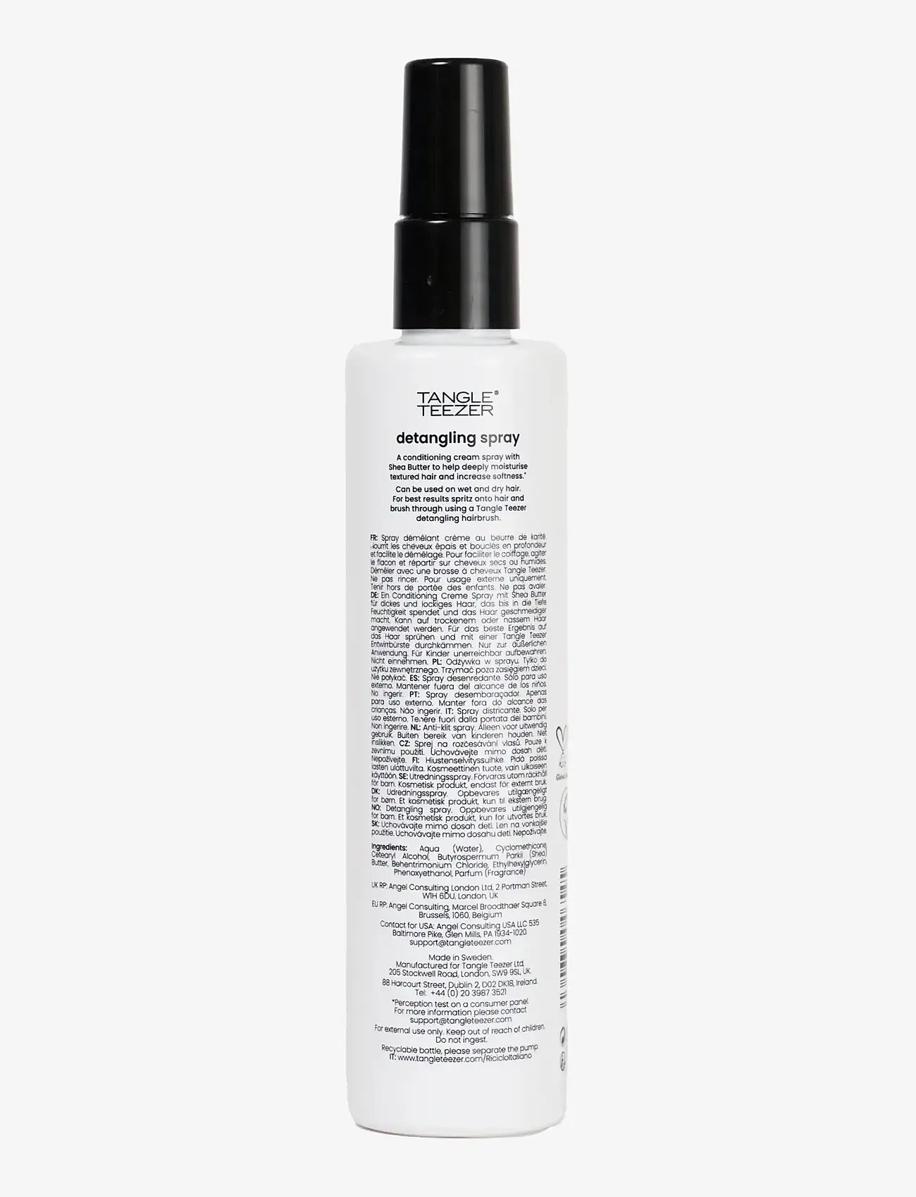 Tangle Teezer - Tangle Teezer Everyday Detangling Cream Spray 150ml - hårkure - clear - 1