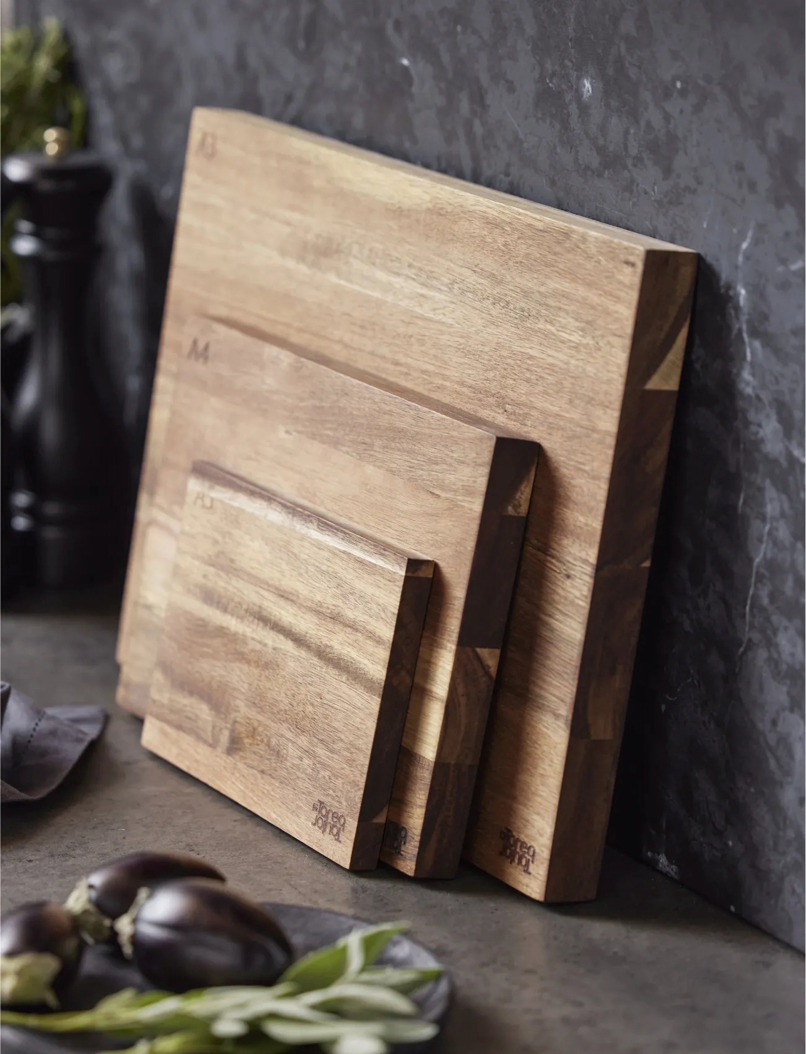 Tareq Taylor Skærebræt Tarragon, 42X29.7X3 cm, Cutting Boards, Braun - Wooden Homeware