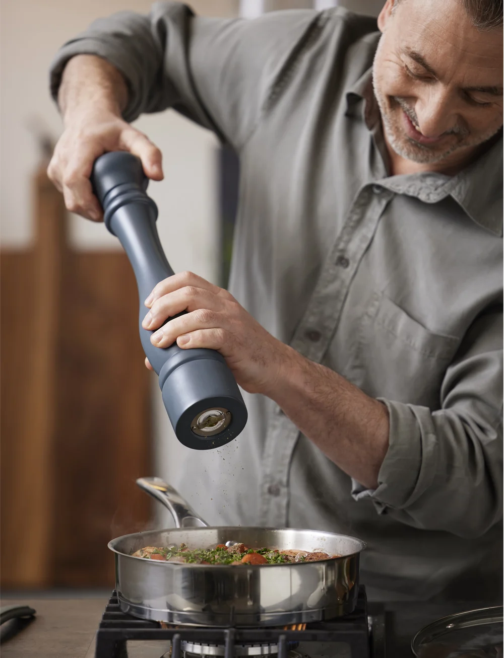 Tareq Taylor - Pepper mill Himalaya - soola- ja pipraveskid - indigo - 3