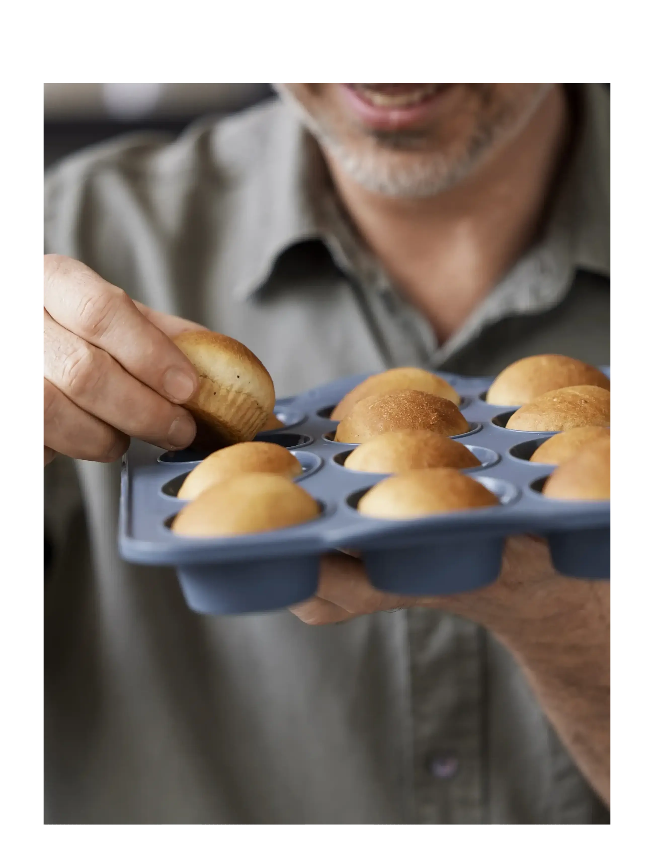Tareq Taylor - Muffinsform till 12 st Pecan - cupcake- & muffinsformar - indigo - 2