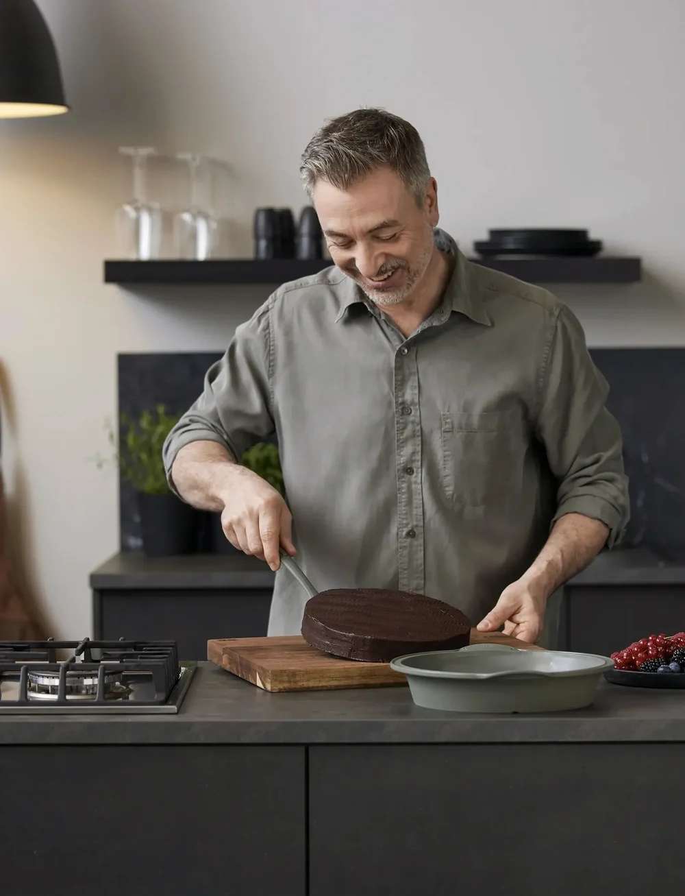 Tareq Taylor - Cake mould Pecan - kökuform - forest green - 3