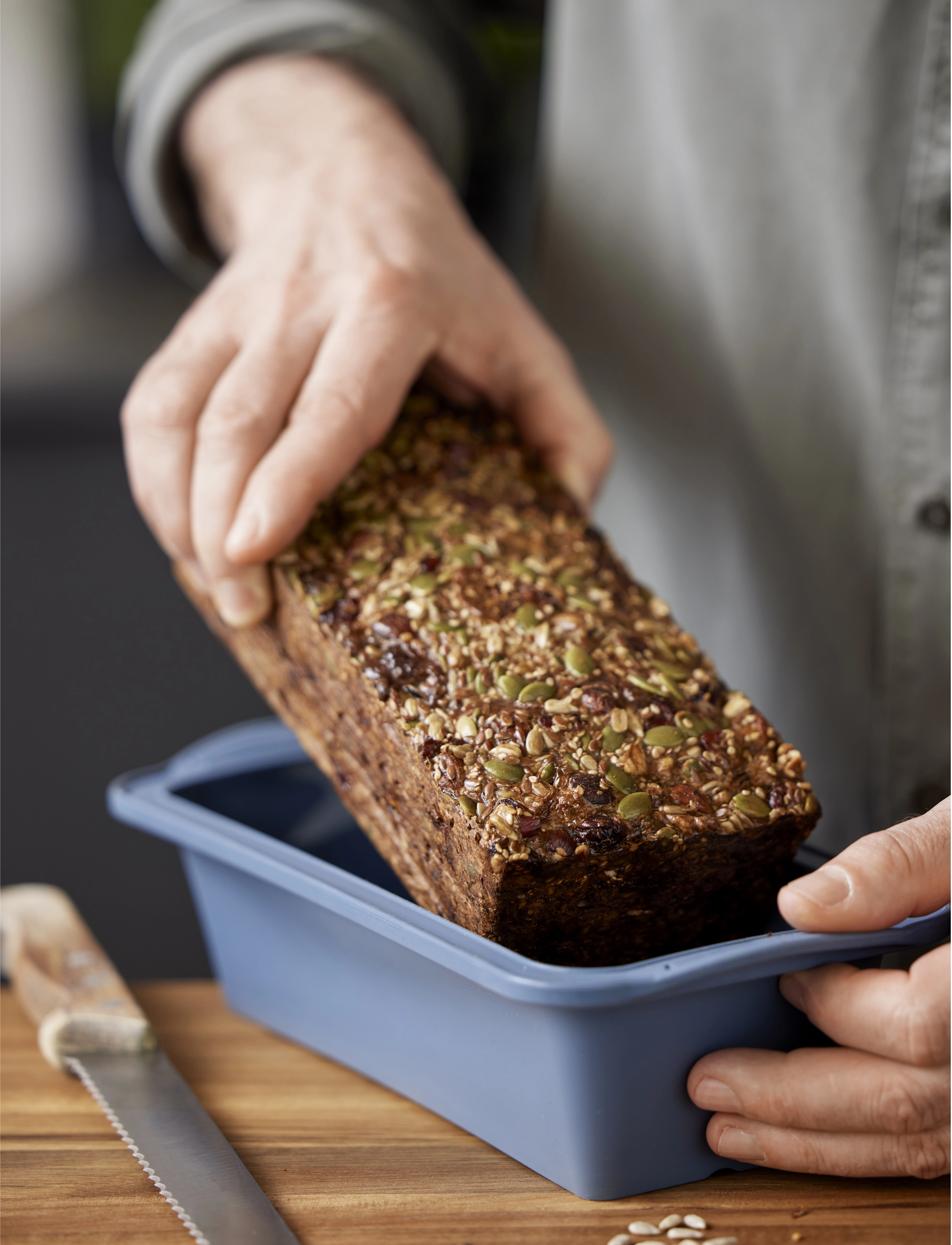 Tareq Taylor Brødform Pecan, 26X11X8 cm, Blue, Bageforme > Brødforme, Unisex