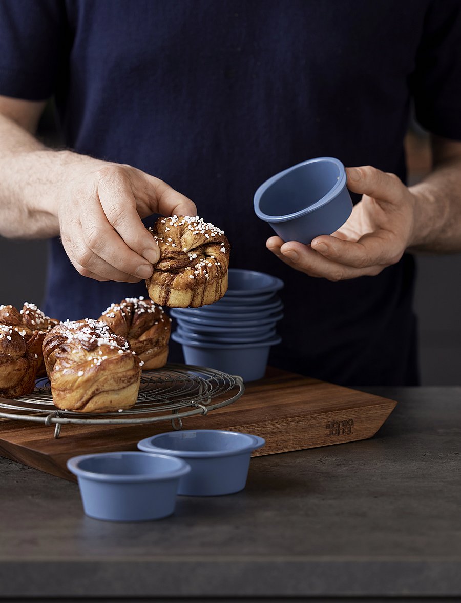 Tareq Taylor - Cupcake/Cinnamon-roll mould Pecan - indigo - 5