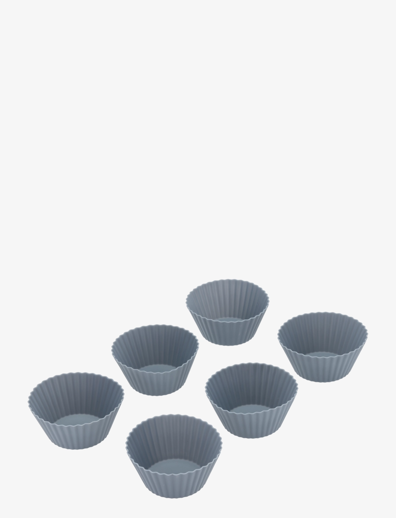 TAREQ TAYLOR Muffinform Pecan 7x3,2 Cm 6 Stk. Indigo Silikone Blau - FOR 6PCS - Unisex