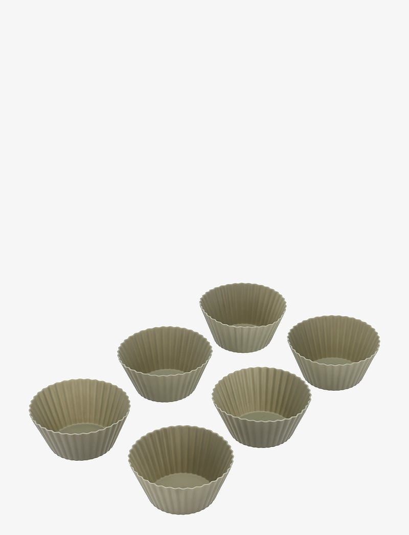 Tareq Taylor - Muffin mould Pecan 6 pcs - cupcake & muffinformen - forest green - 0