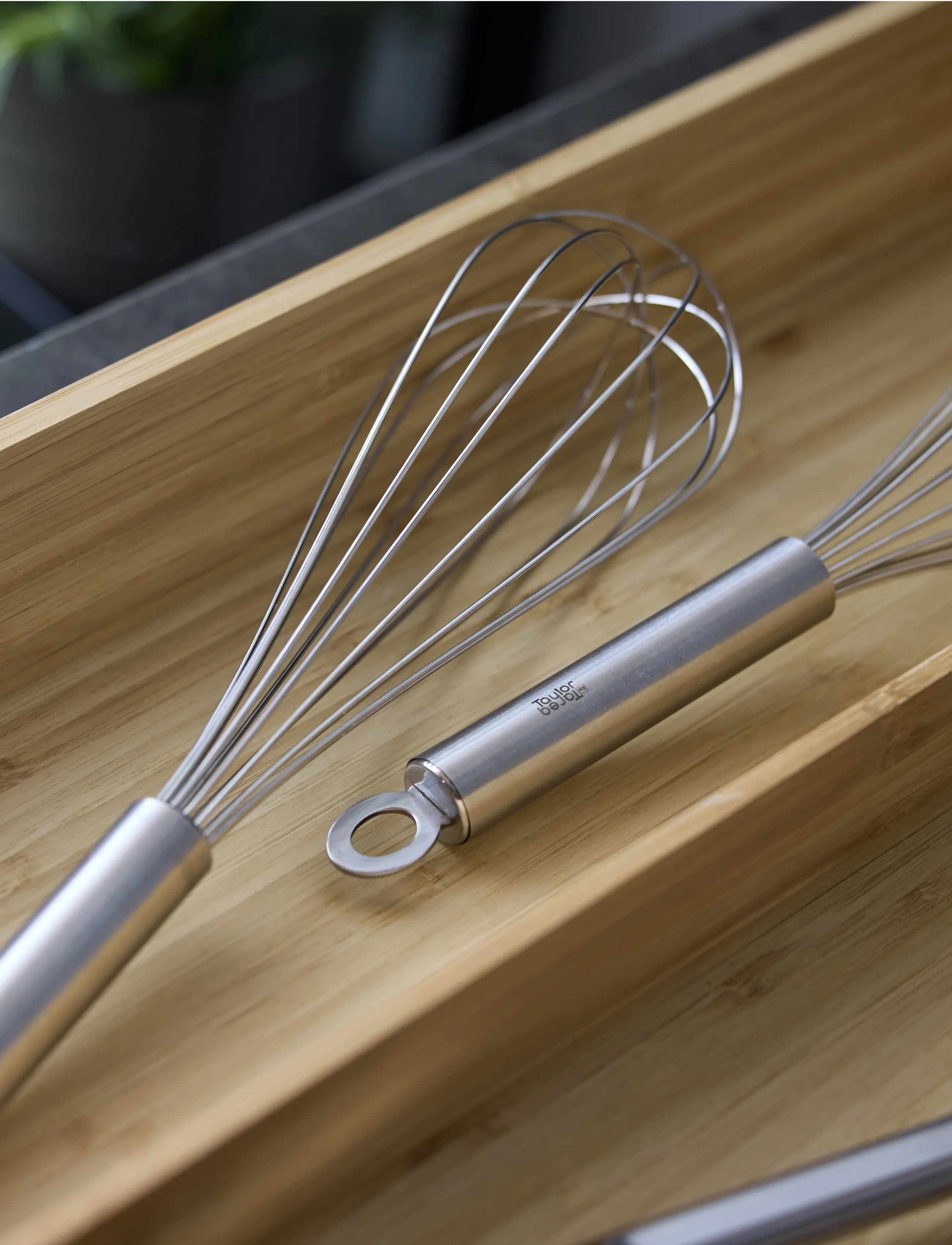 Tareq Taylor Piskeris Diversity, 25.4X 5.5 cm, Kitchen Tools, Silber - Whisks, Homeware