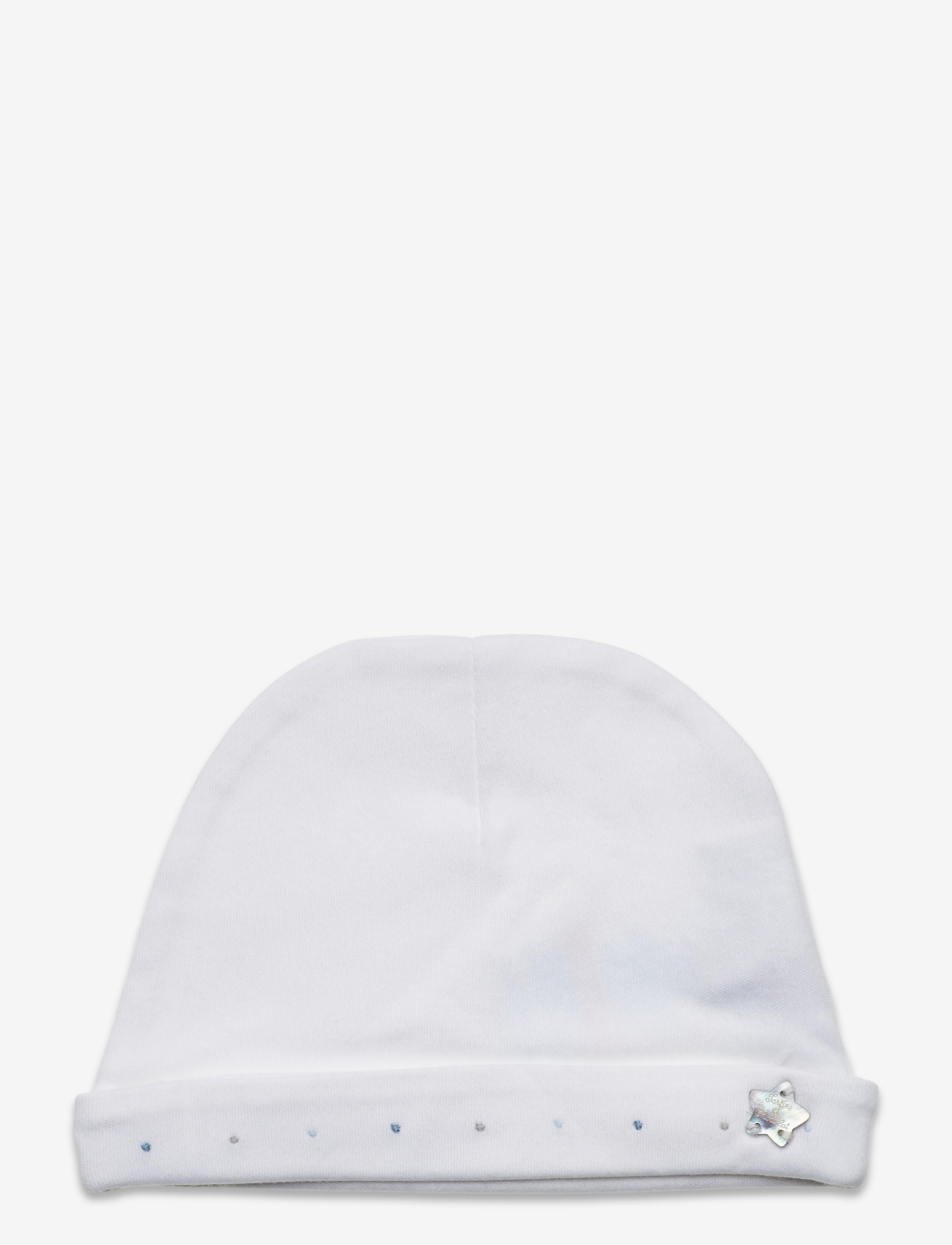 TARTINE ET CHOCOLAT Tendresse Knit Basecap Weiß - 67-74 - Kinder
