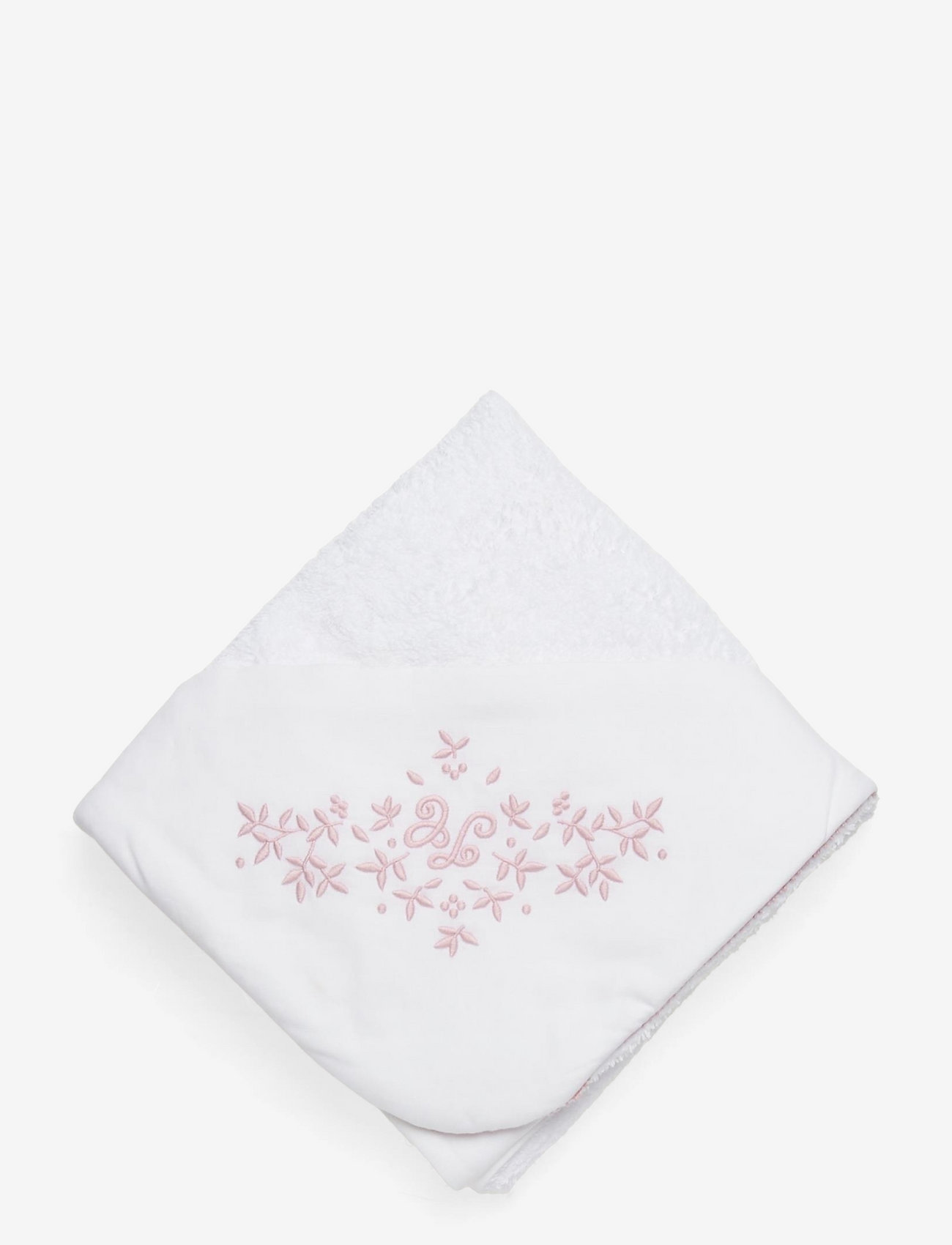Tartine et Chocolat - Feuilles de lin Bath towel - handdukar - white - 0