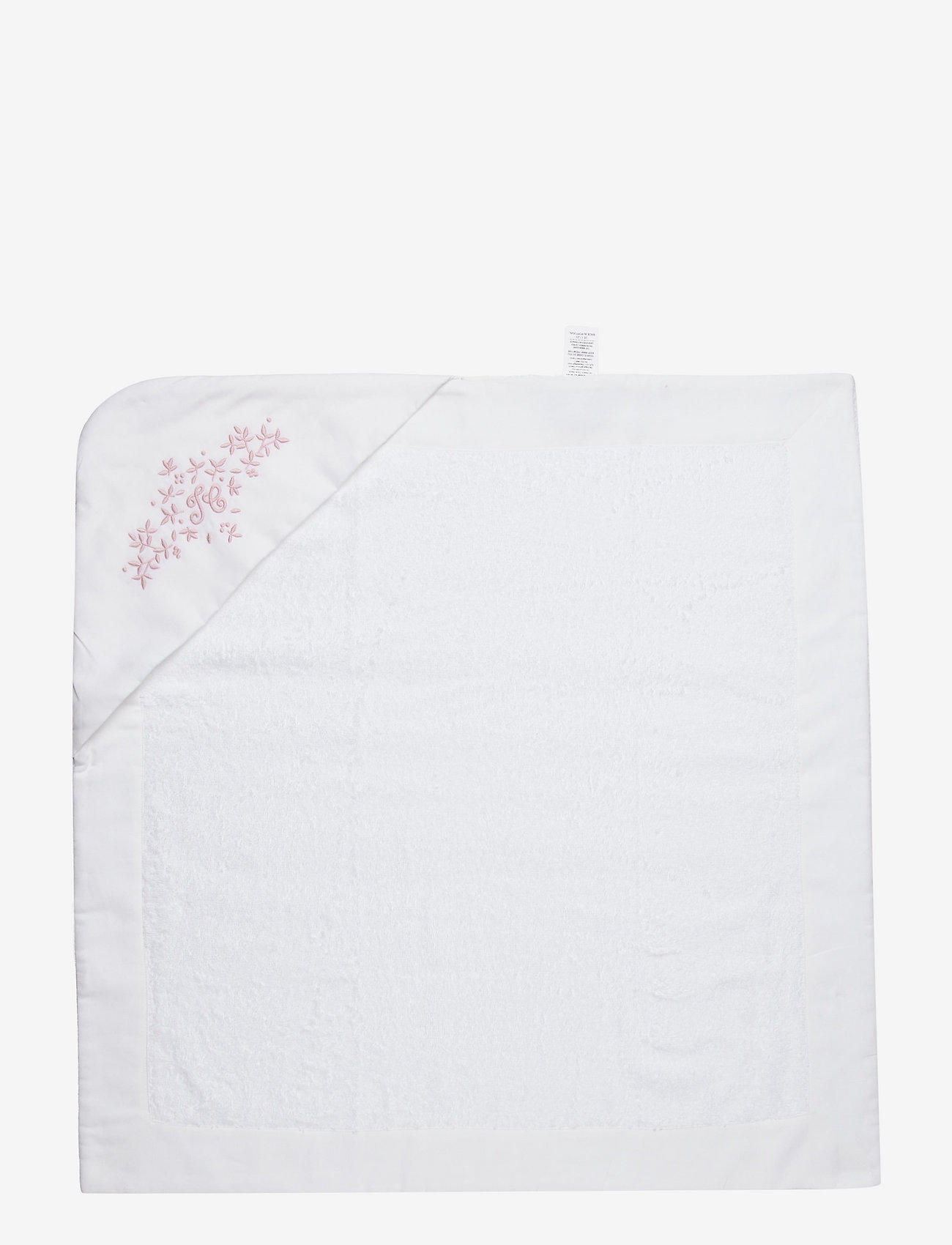 Tartine et Chocolat - Feuilles de lin Bath towel - handdukar - white - 1