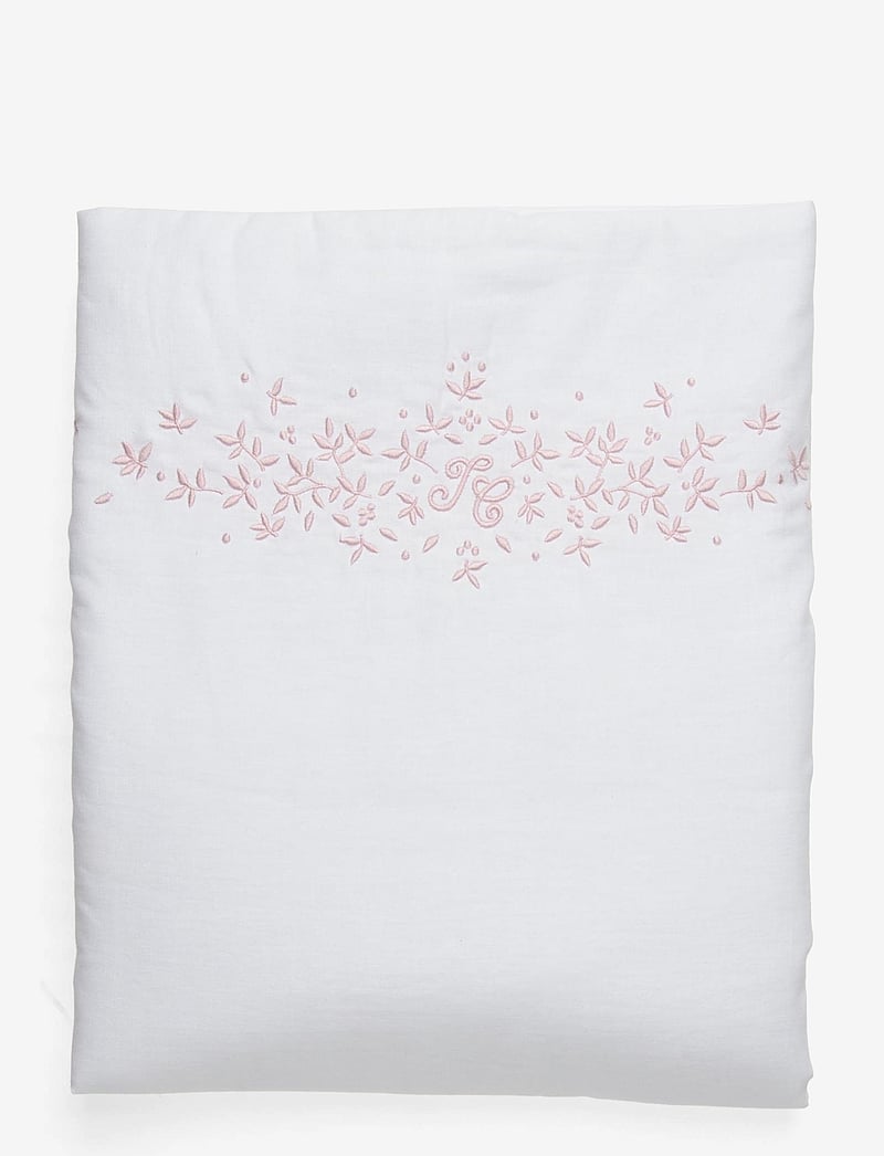 Tartine et Chocolat - Feuilles de lin Blanket - baby blankets - white - 1