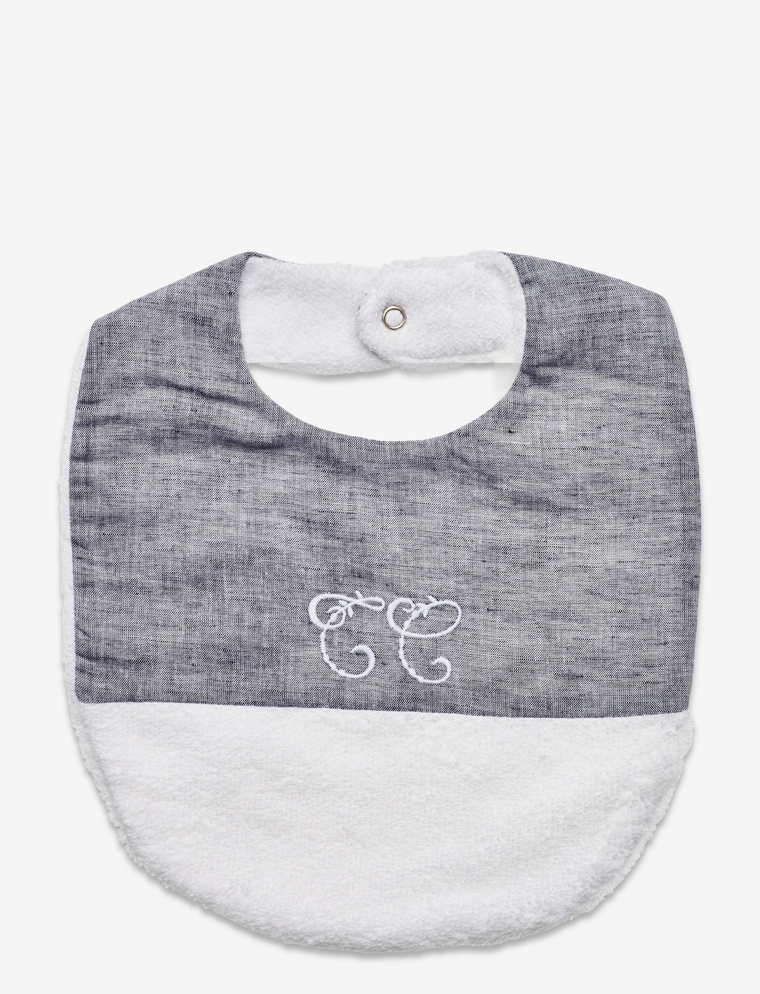 Tartine et Chocolat Feuilage Bib S2, One Size, Bibs, Blau - Sleeveless Kinder
