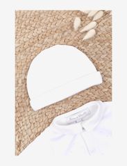 Tartine et Chocolat - Linge d'Antan Knit Cap - baby hats - white - 2
