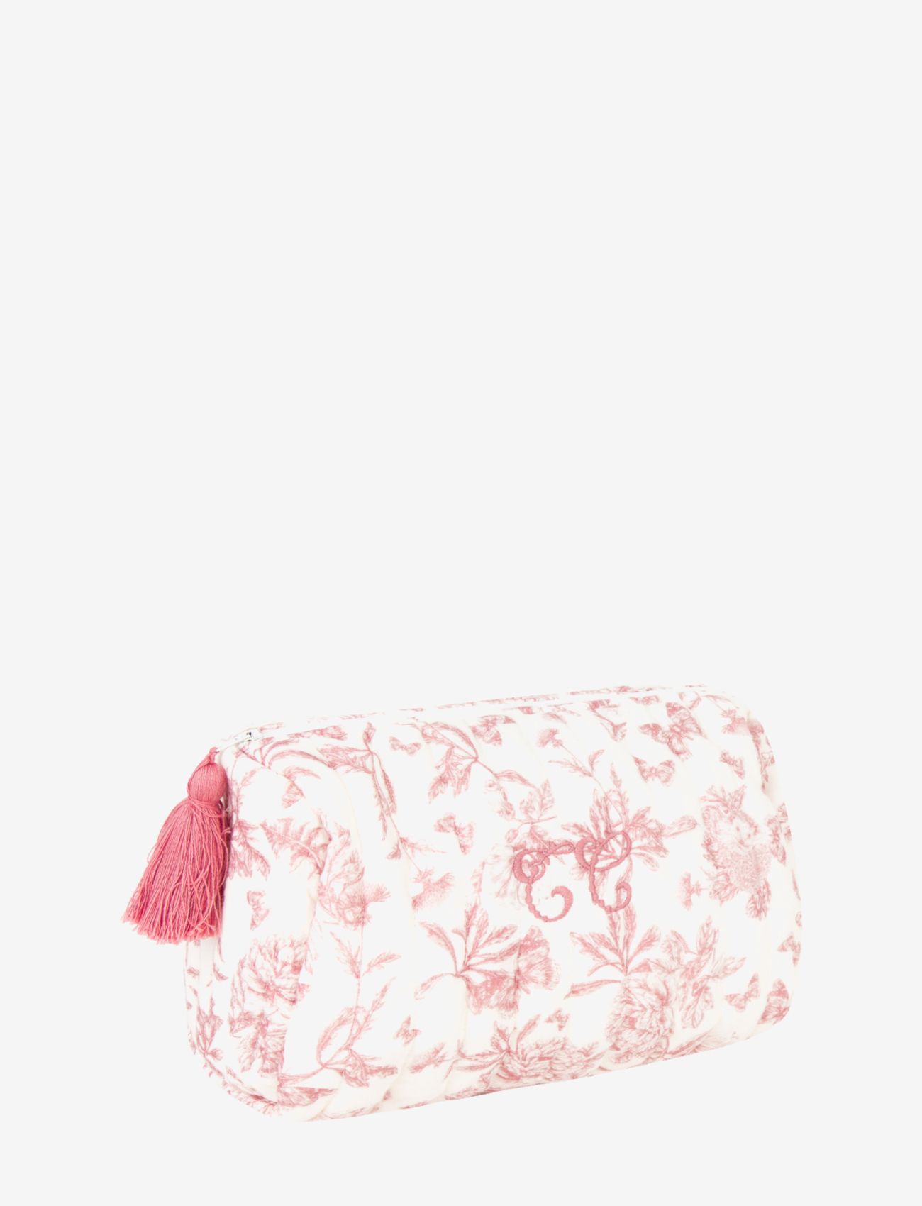Tartine et Chocolat - Toile de Jouy Toiletry Bag - dark pink - 0