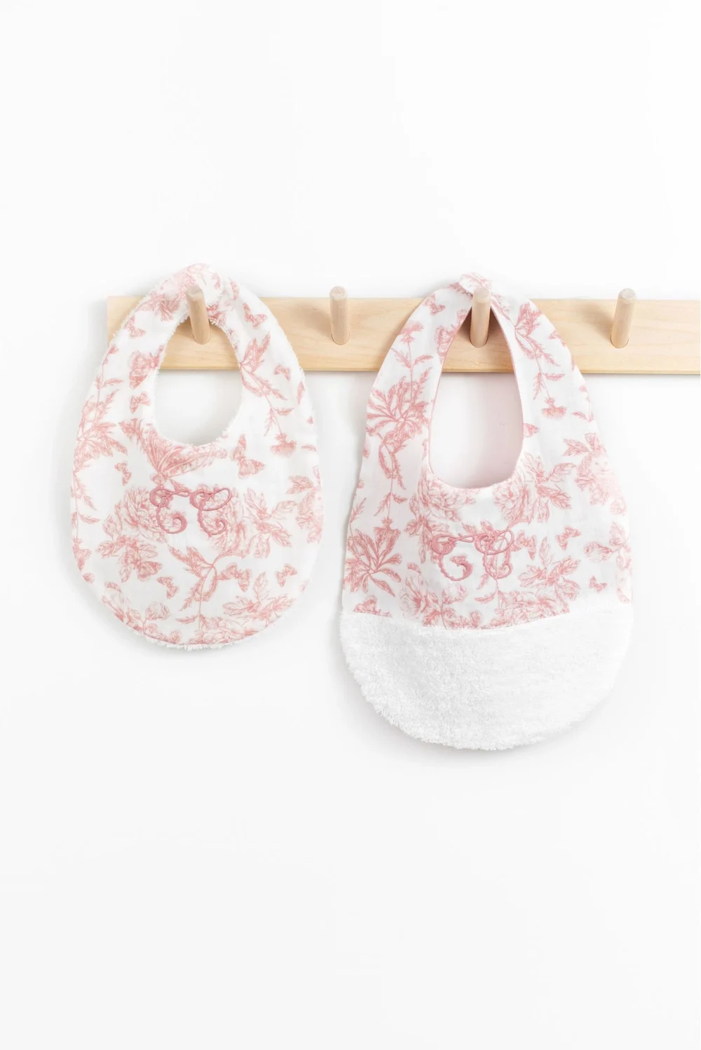 Tartine et Chocolat - Toile de Jouy Bib S2 - Ärmellose lätzchen - dark pink - 3