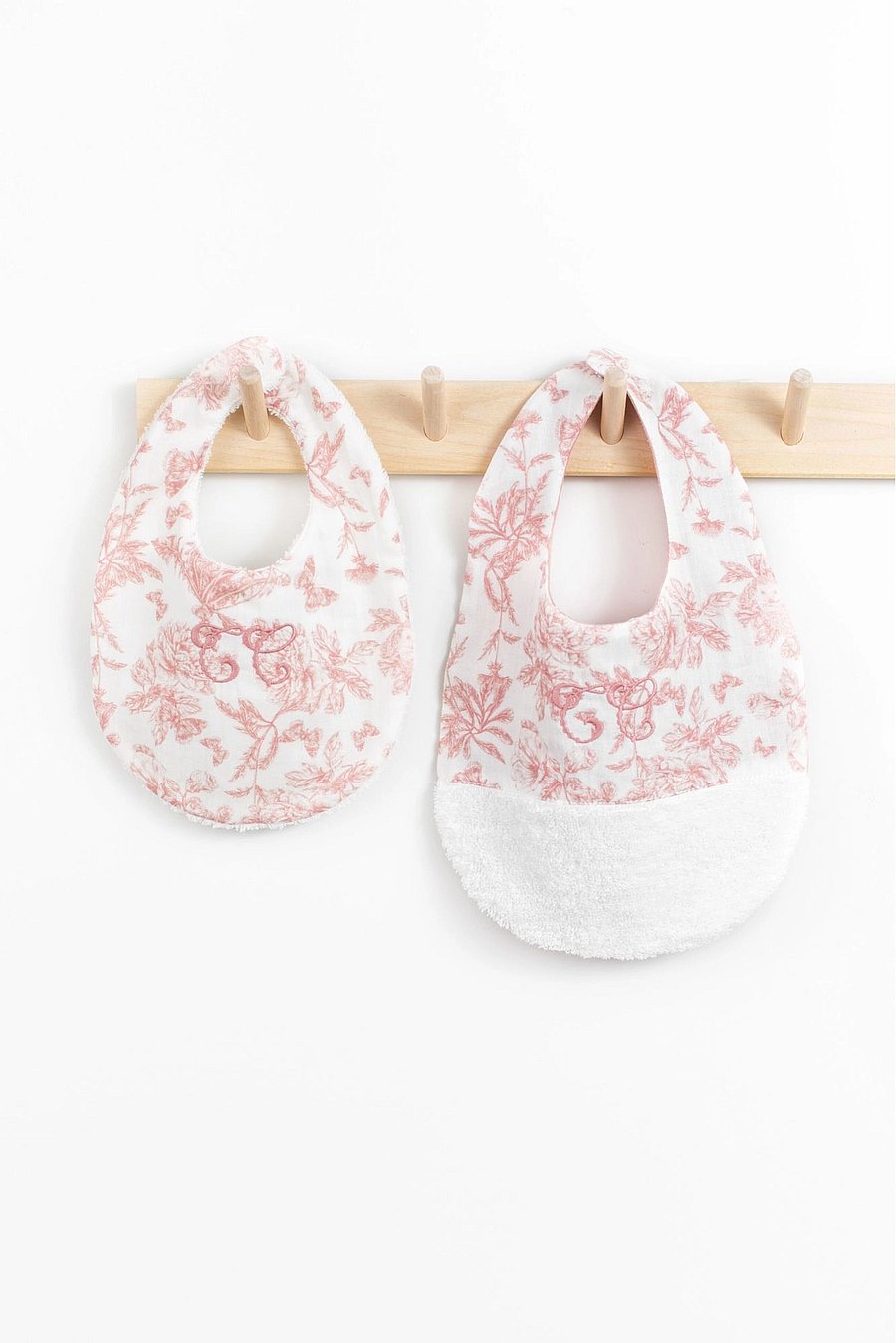 Tartine et Chocolat - Toile de Jouy Bib S2 - Ärmlösa haklappar - dark pink - 3