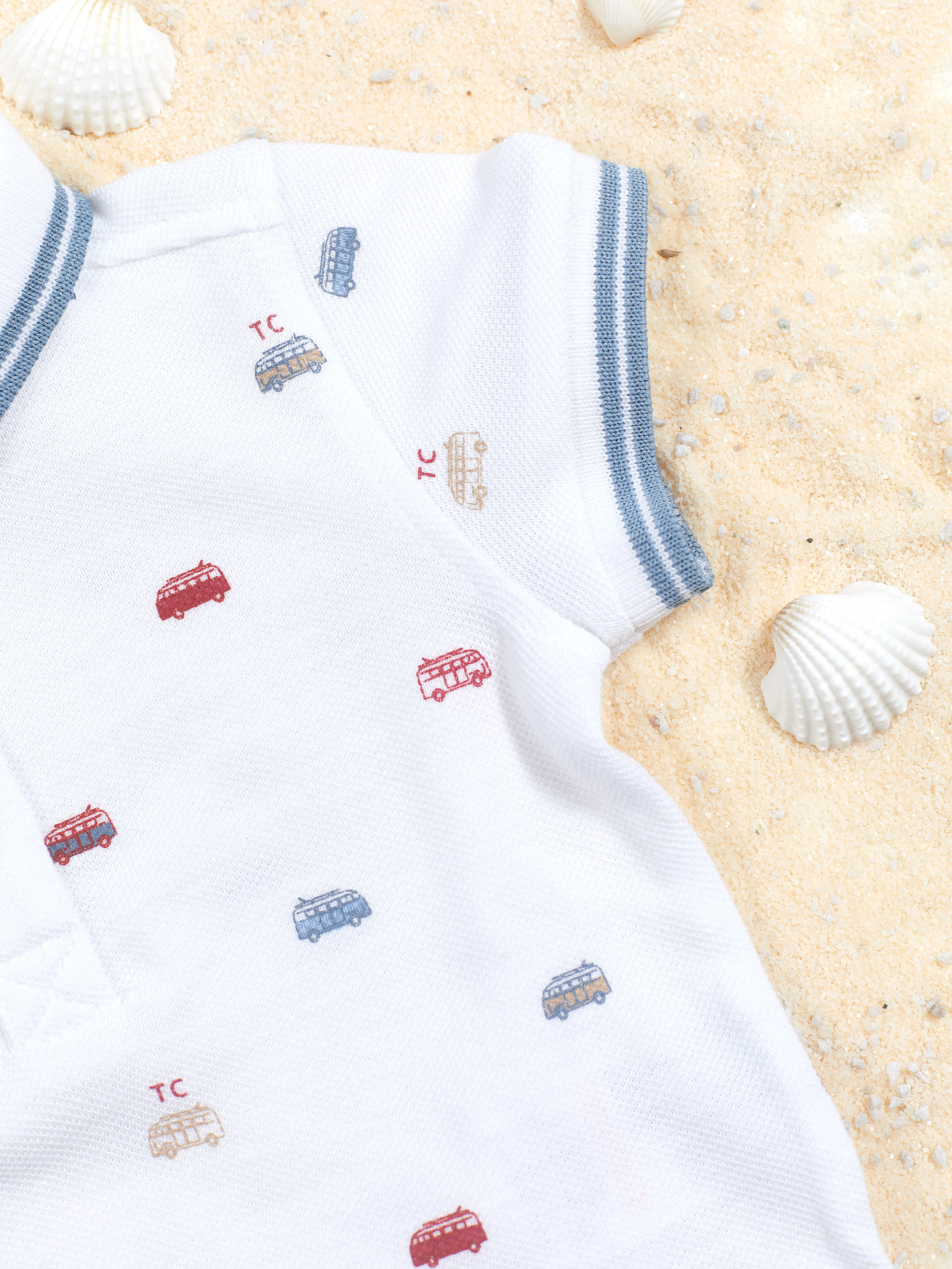 Tartine et Chocolat - POLO2 - white - 3