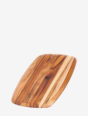 Choppingboard w. rounded edges - BROWN