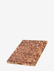Teakhaus - Choppingboard w. juice canal - cutting boards - brown - 0
