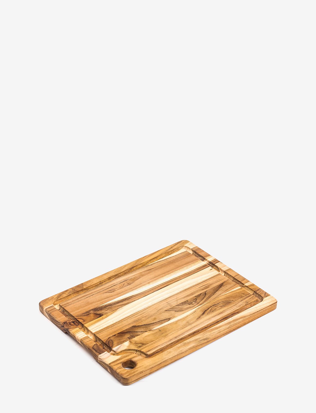 Teakhaus - Skärbräda med saftspår - köp efter pris - brown - 0