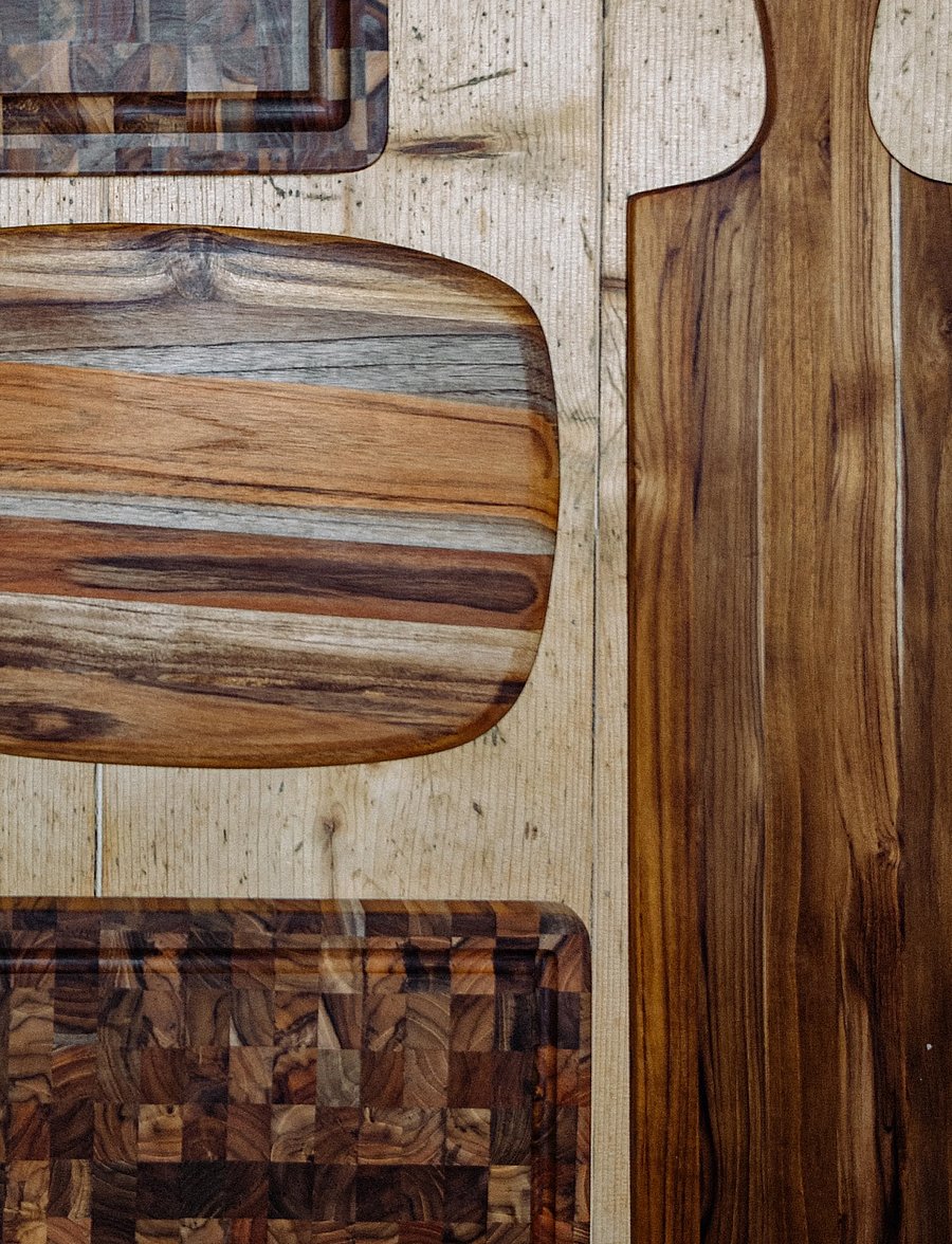 Teakhaus - Table Plank Serving Board (L) 905 - tapasbretter & -sets - brown - 3