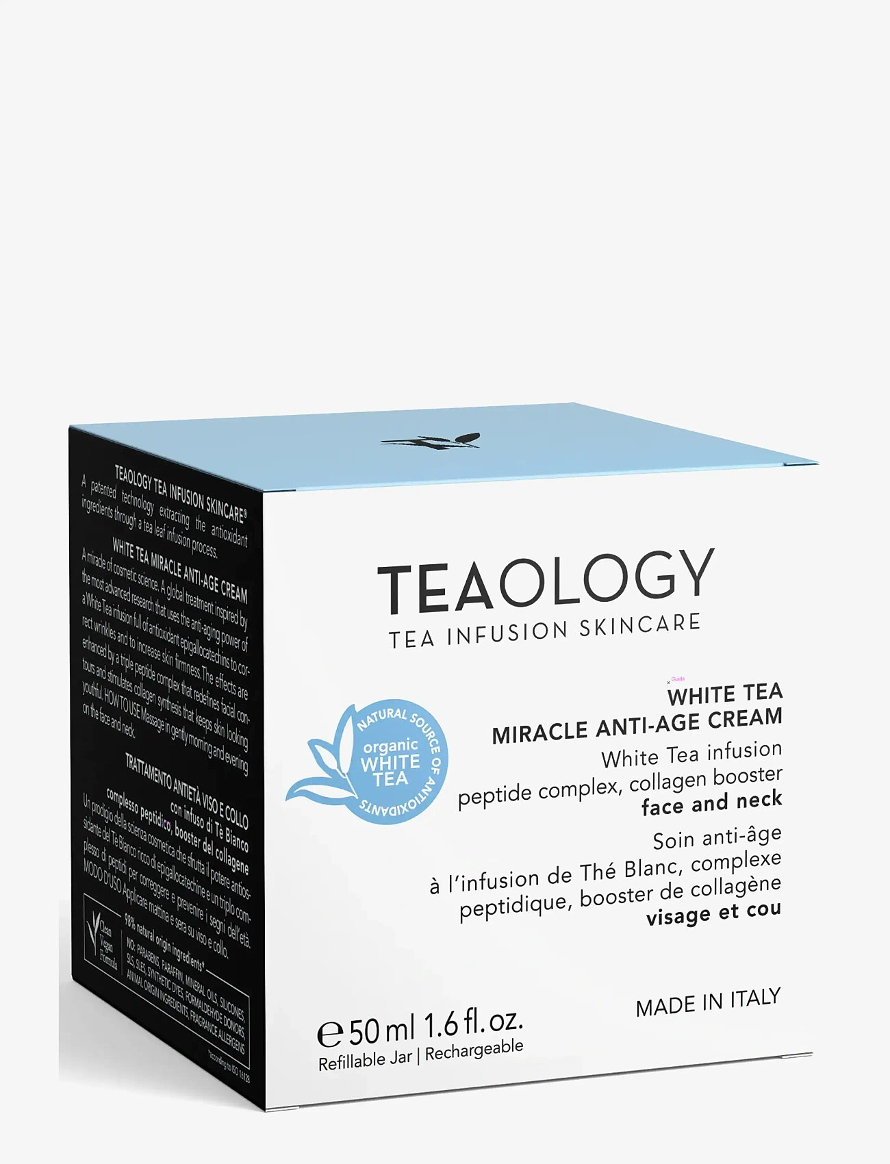 Teaology Skincare - White Tea Miracle Anti-Age Cream - dagkräm - white tea - 1