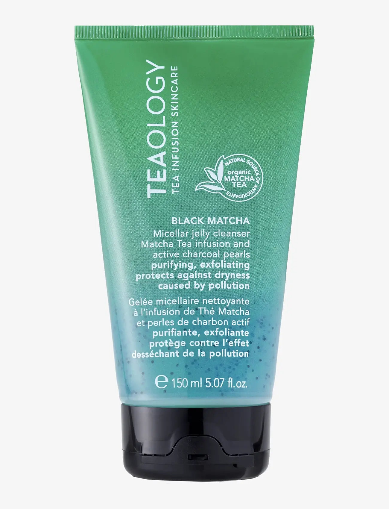 Teaology Skincare - Black Matcha Micellar Jelly Cleanser - rengöringsgel - matcha tea - 1