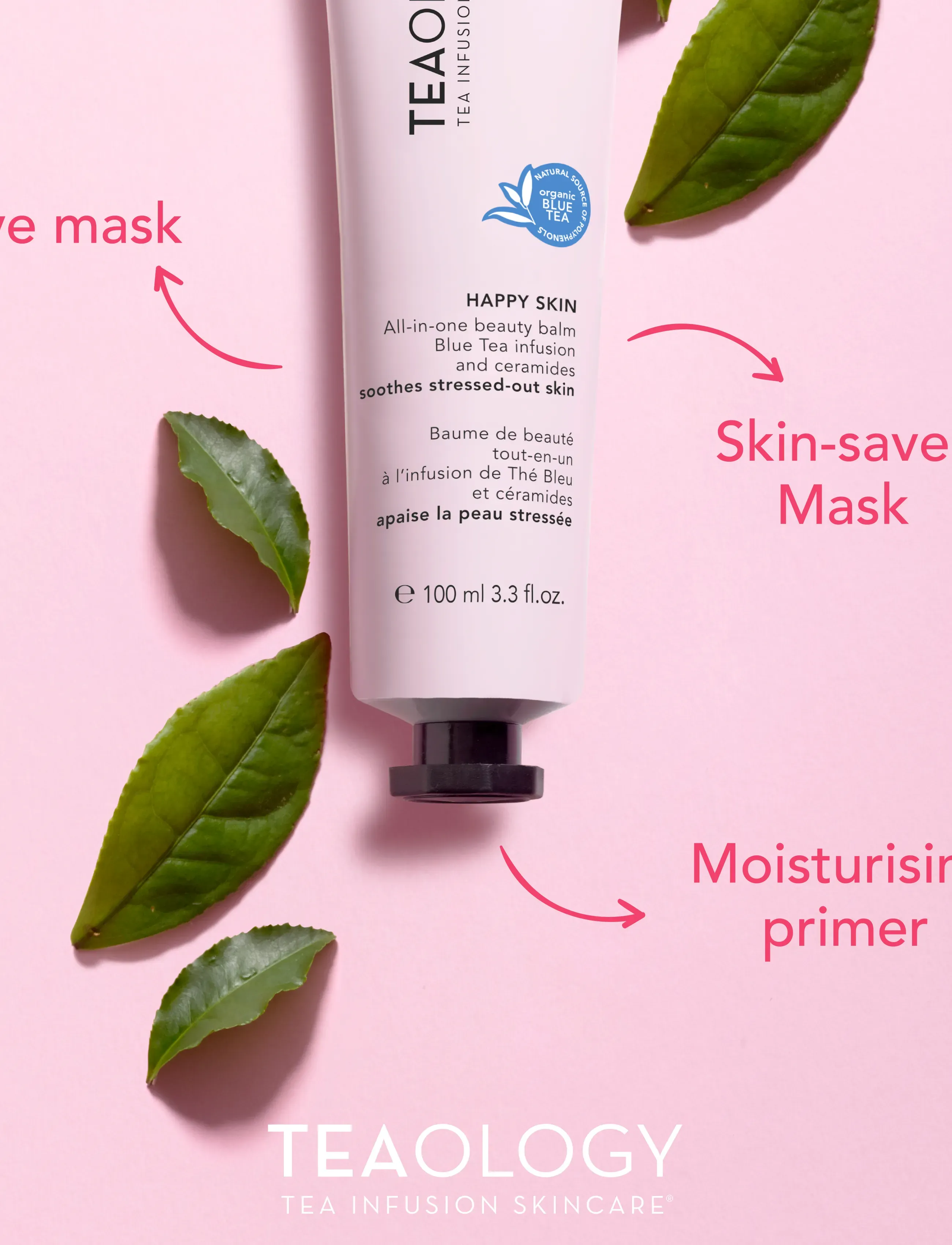 Teaology Skincare - Happy Skin - dagcremer - blue tea - 5