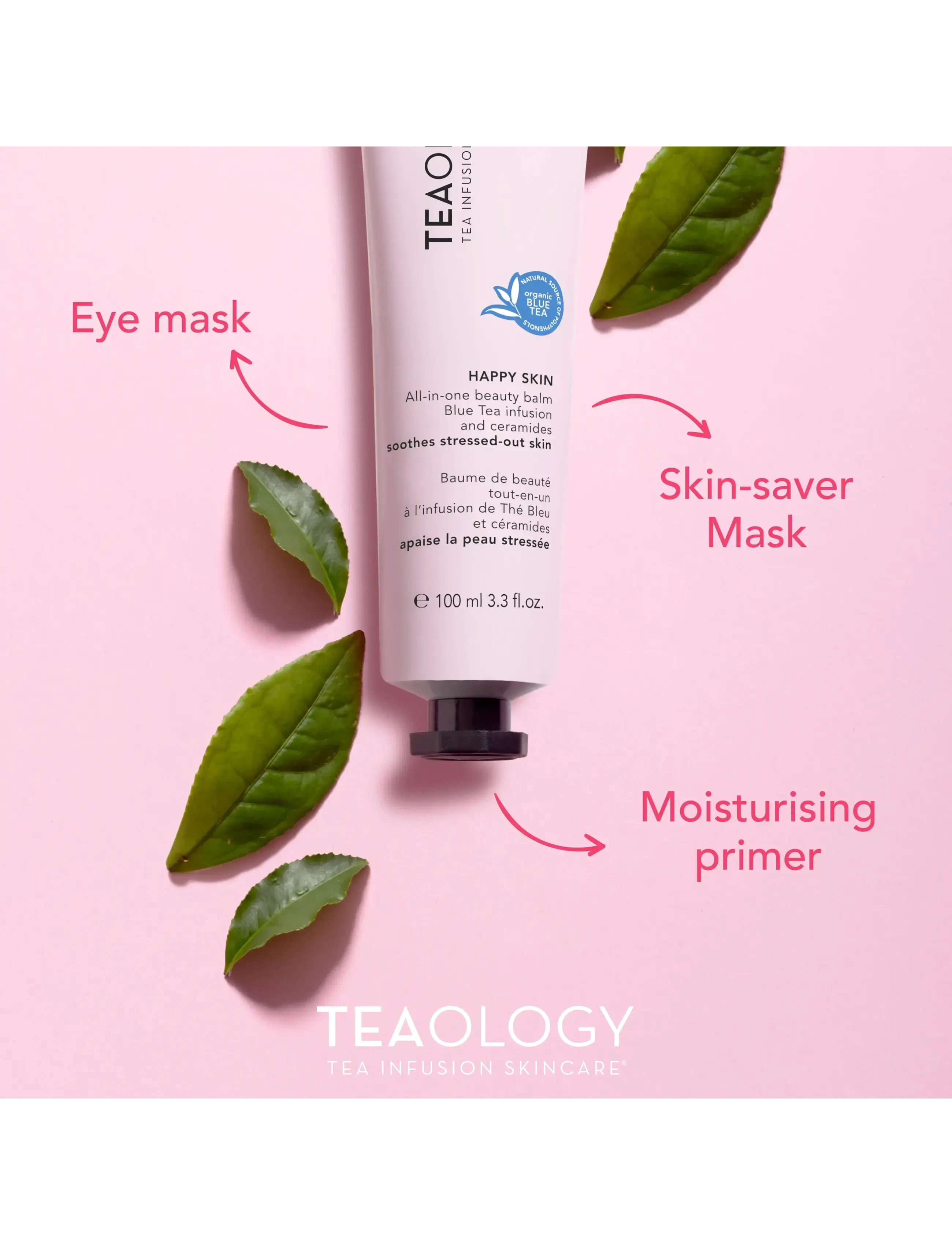 Teaology Skincare - Happy Skin - dagcremer - blue tea - 2
