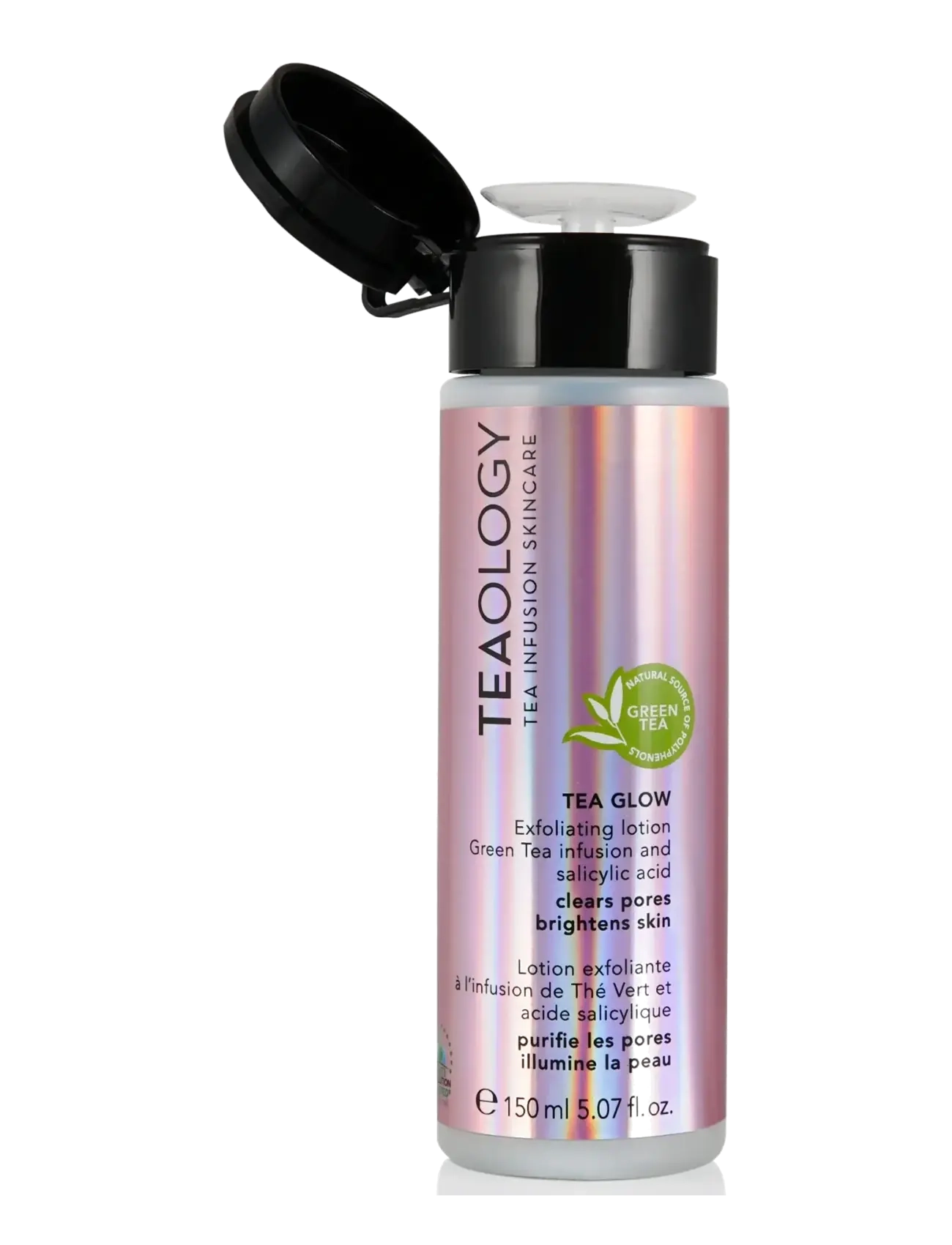 Teaology Skincare - Tea Glow Exfoliating Toner - eksfolierende tonere - green tea - 2
