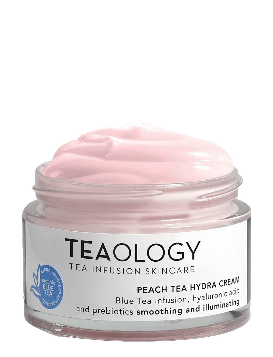 Teaology Skincare - Peach Tea Hydra Cream - dagkrem - blue tea - 1