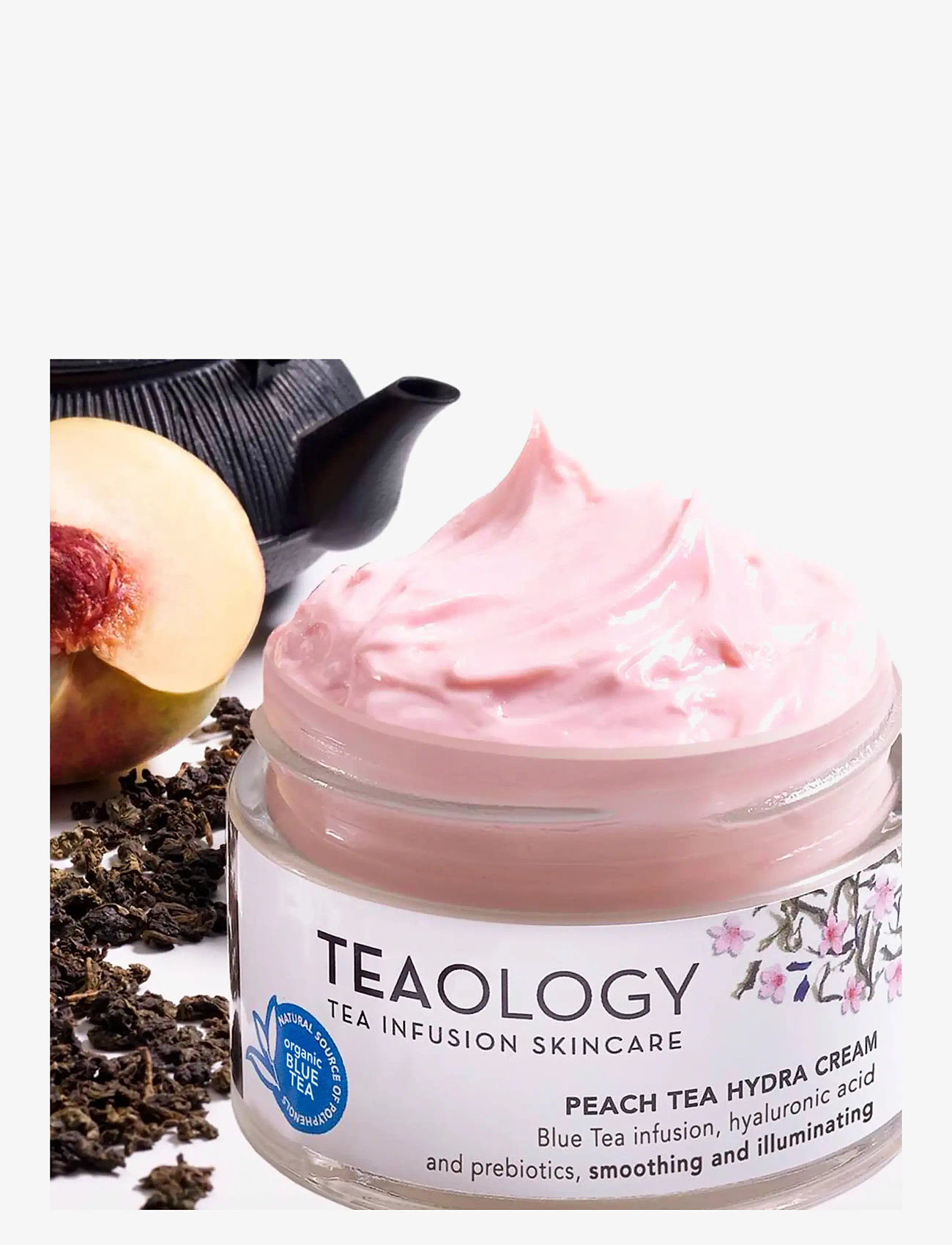 Teaology Skincare - Peach Tea Hydra Cream - dagcremer - blue tea - 3