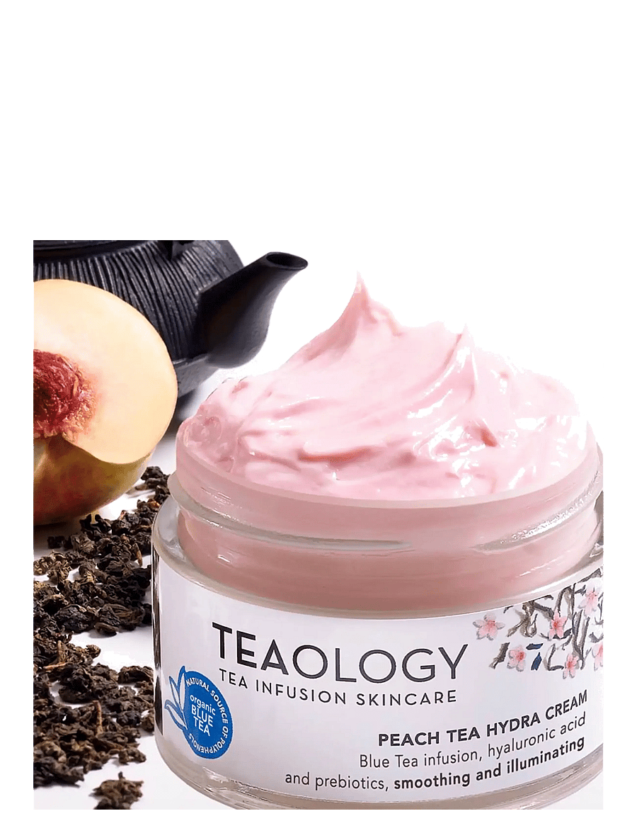 Teaology Skincare - Peach Tea Hydra Cream - dagkrem - blue tea - 3